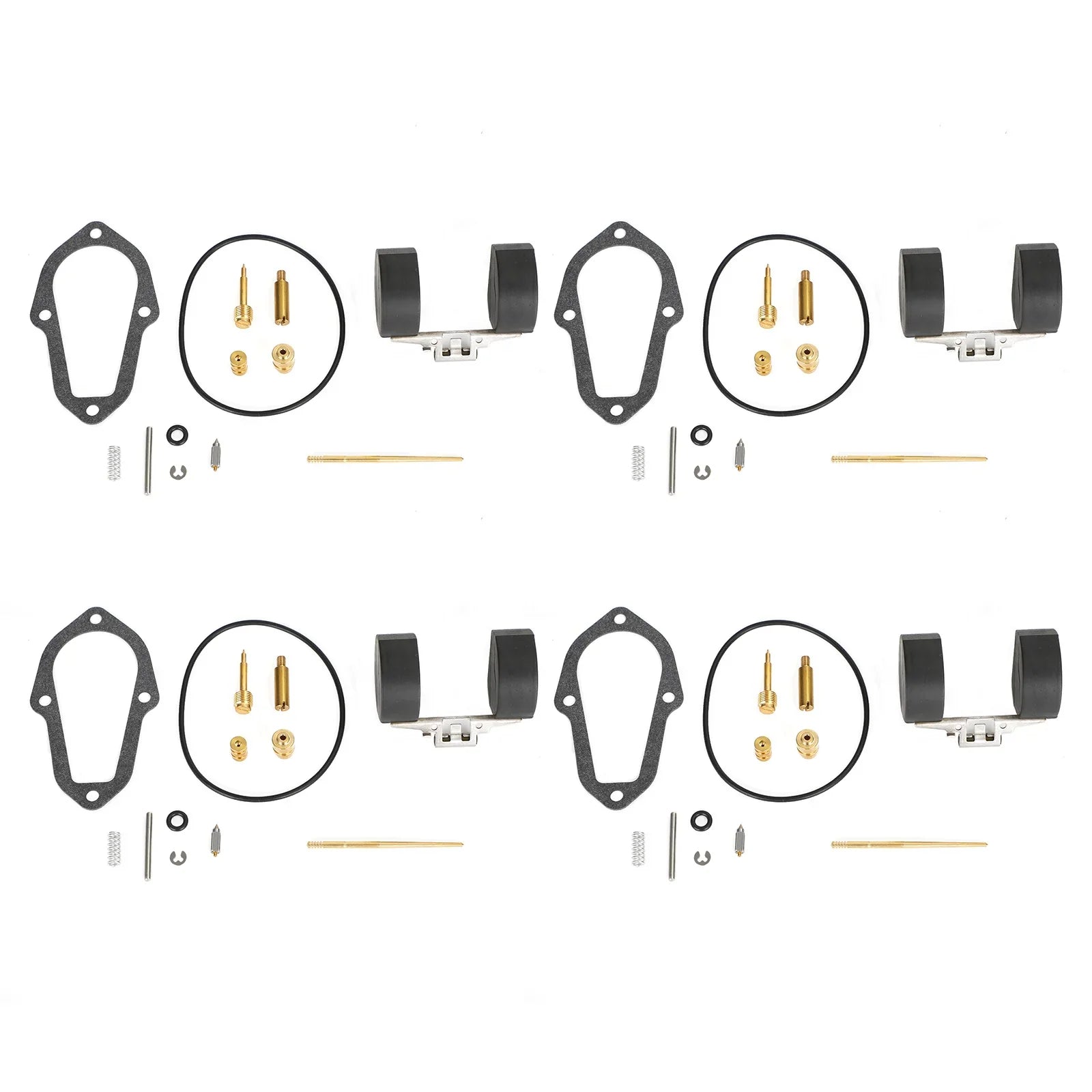 4x komplet za popravilo uplinjača za Honda XL250 MotoSport 250 1972-1975 generično