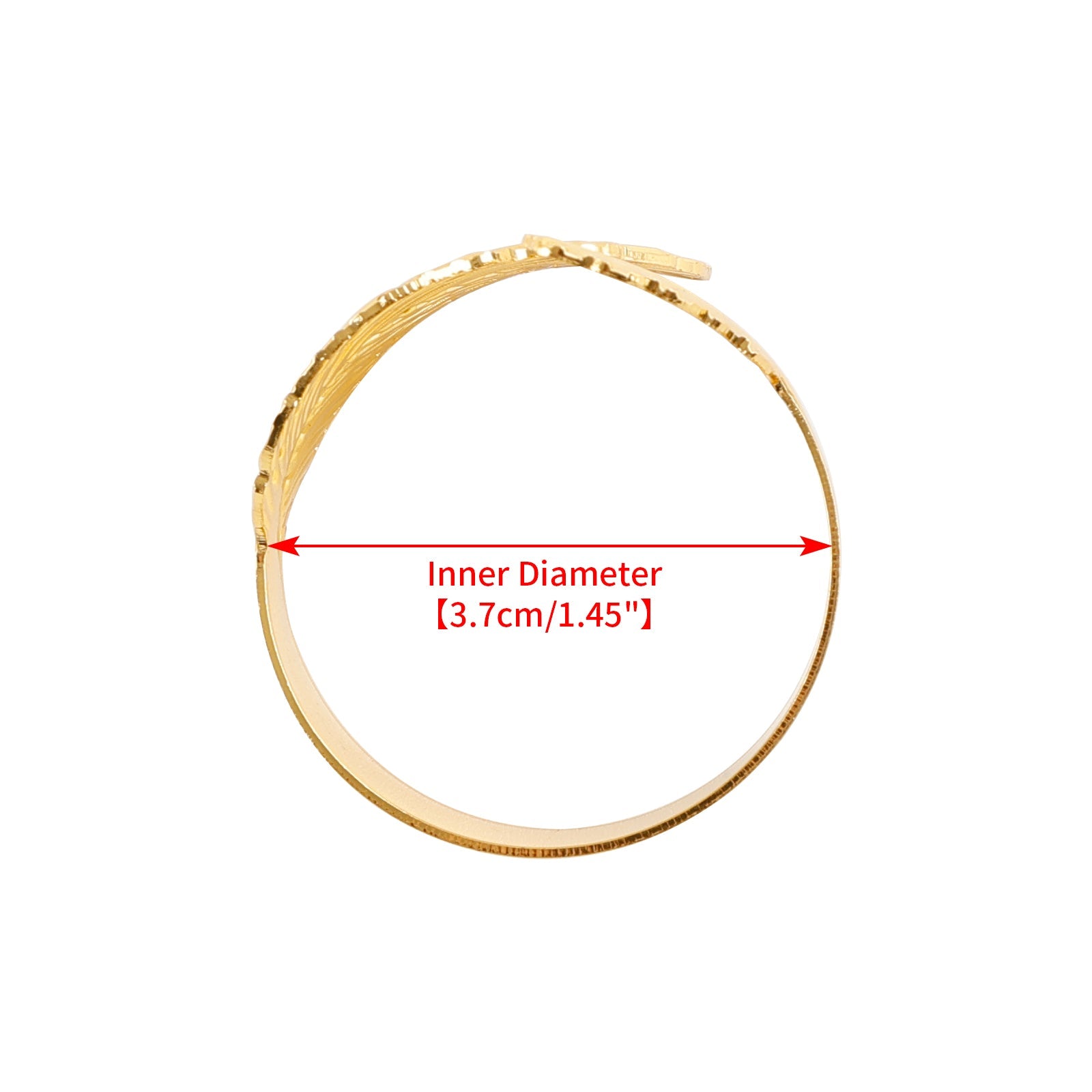 12 szt. Pierścionków na serwetki w kształcie liścia Ozdoby ze stopu złota