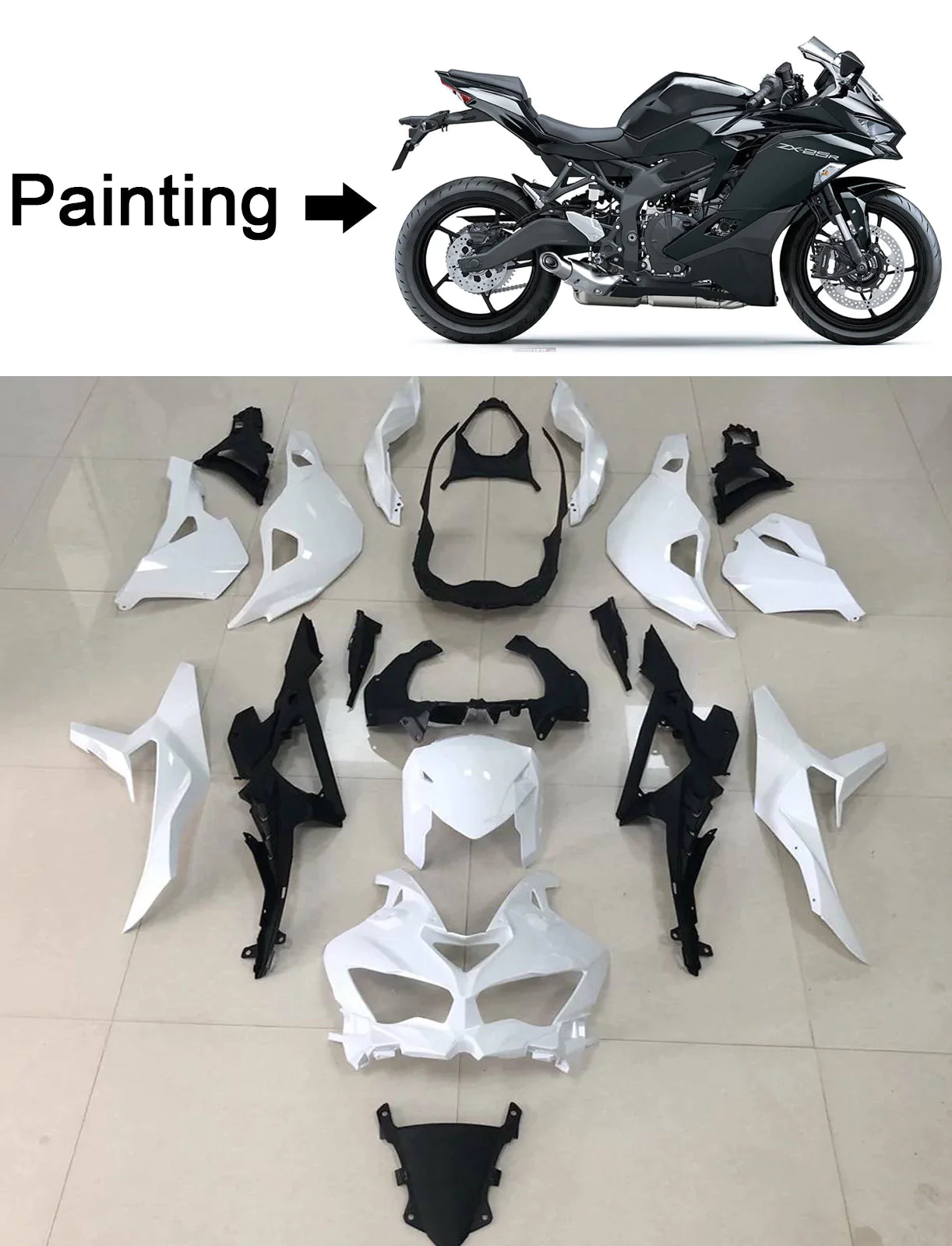 Amotopart Kawasaki Ninja ZX-25R kuipset 2020-2021