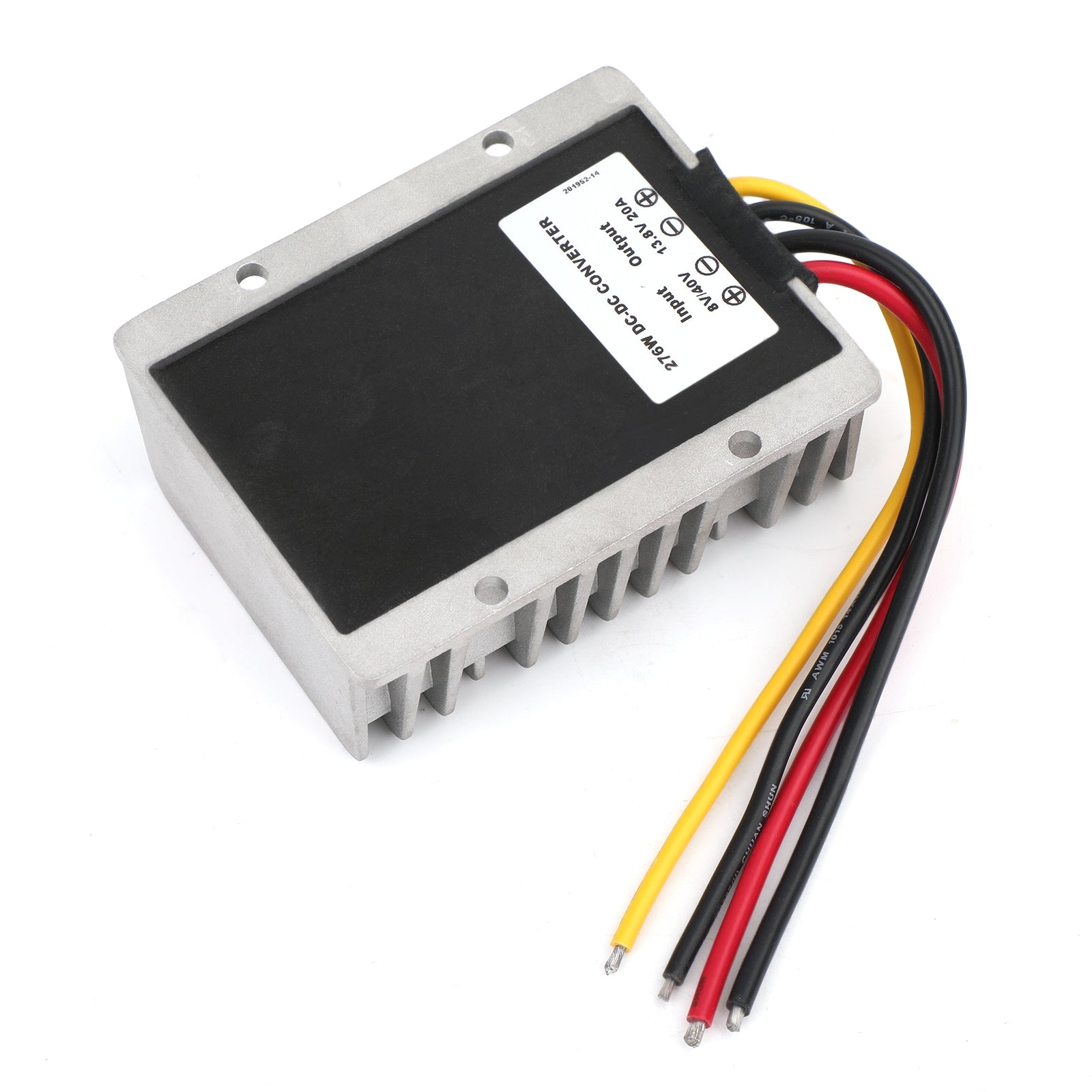 Waterdicht 8V/40V naar 13,8V 20A 276W Step Up DC/DC Power Converter Regulator Generiek