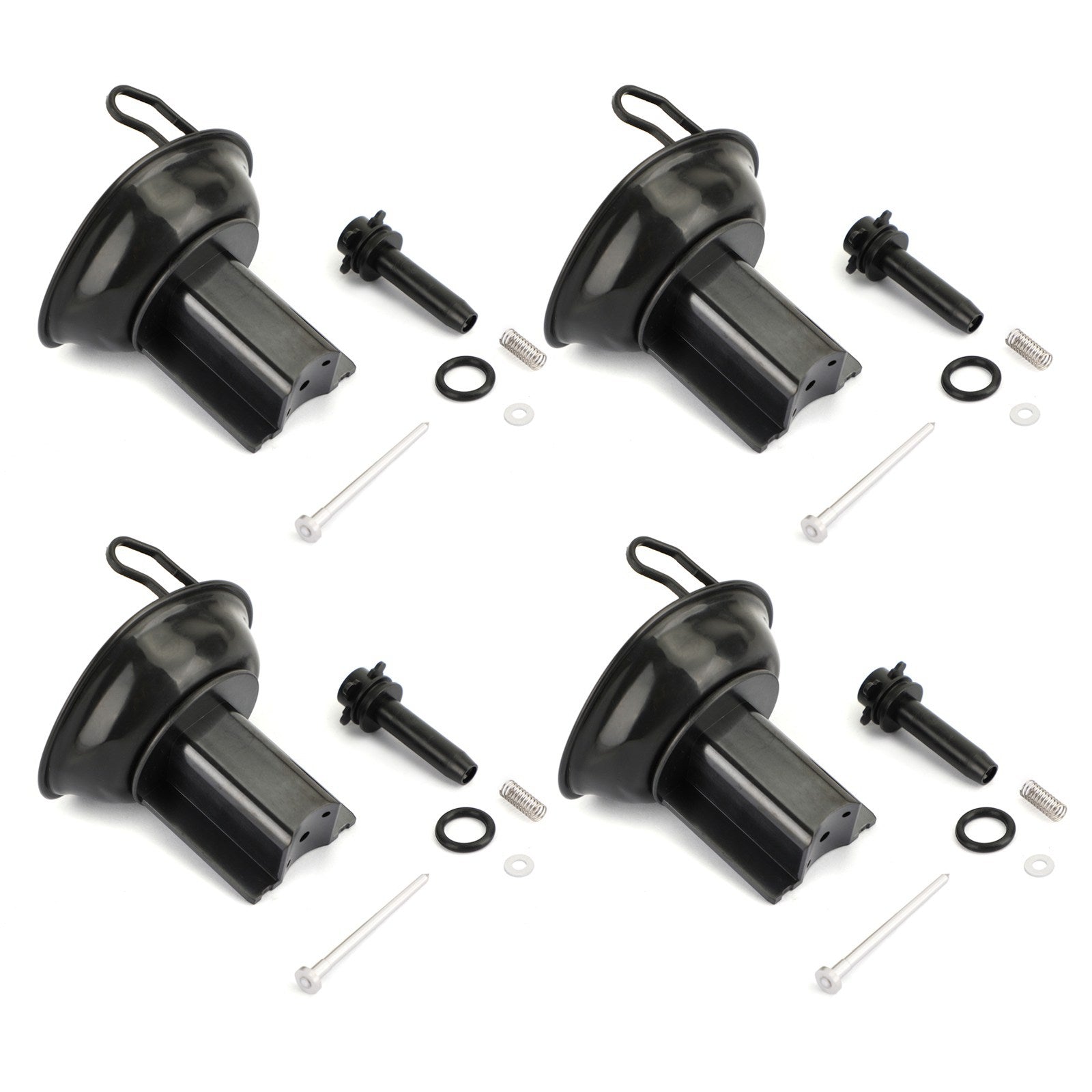 4x Kit de réparation de carburateur Moto Diaphragme plongeur pour Honda CB400 VTEC CB 400 Generic