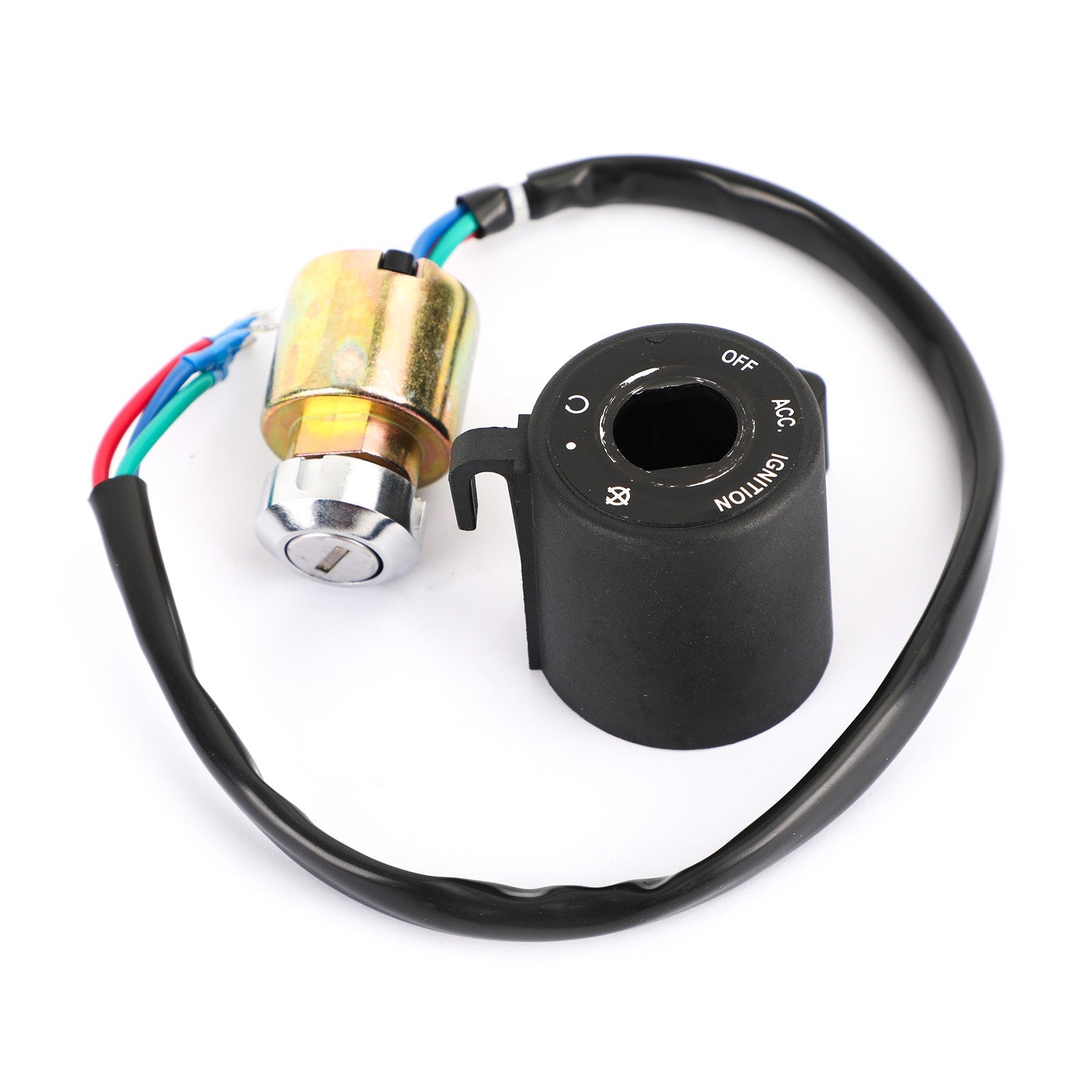 Interruttore di accensione e serratura della scatola posteriore per Sport generico Super Glide Low Rider FXR FXL 91-94