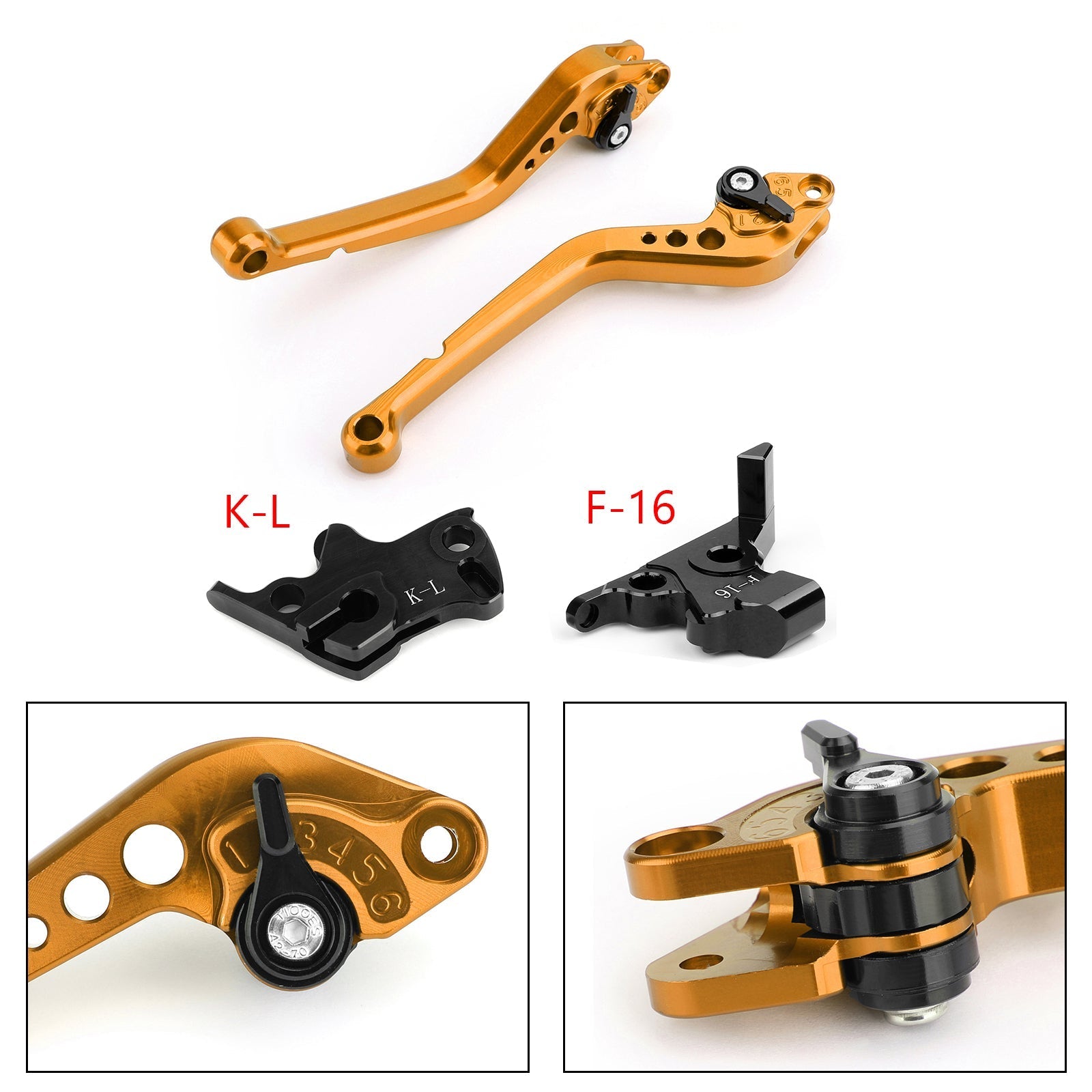 Zavorna ročica dolge sklopke za KTM 390 2019 Silver Generic