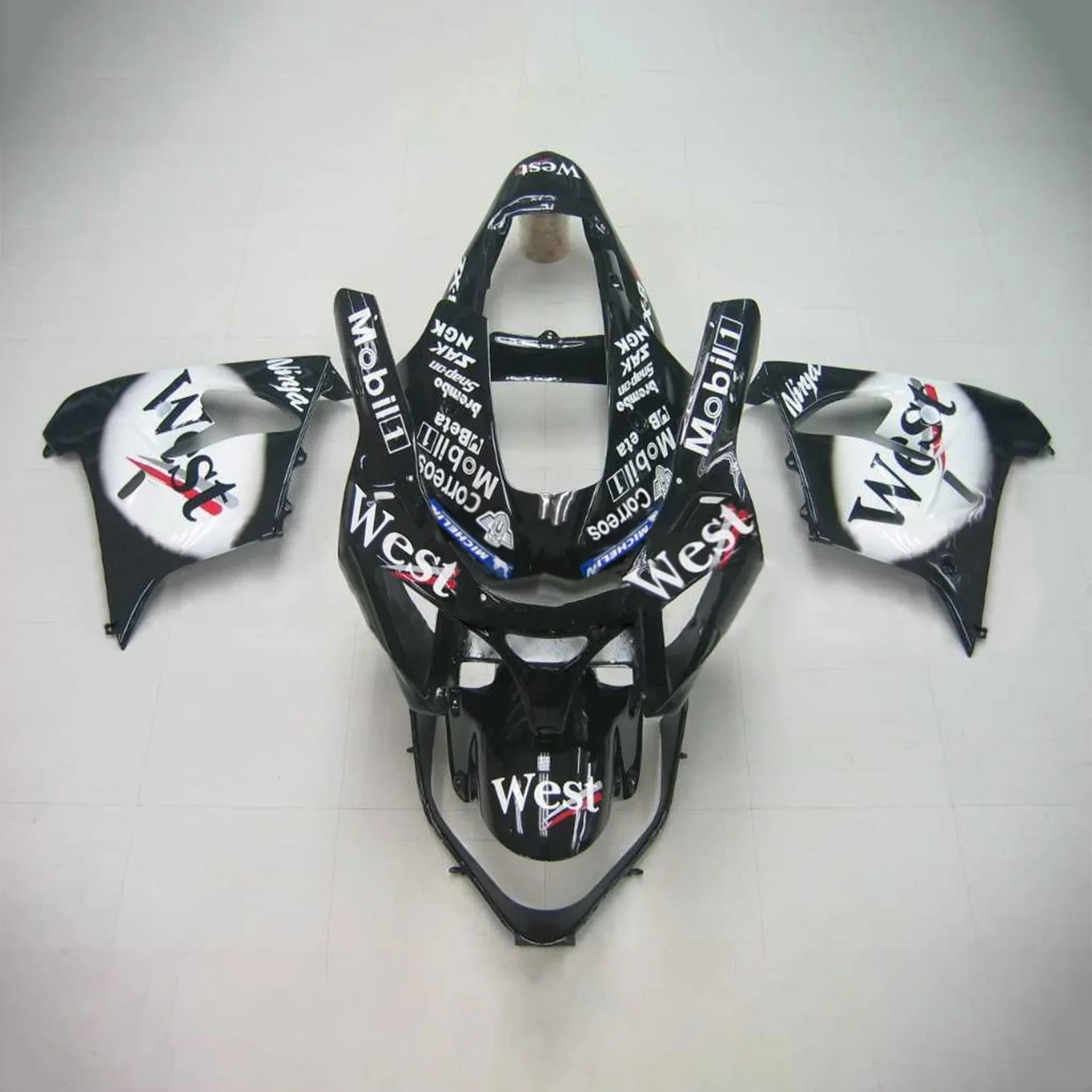 Zestaw nadwozia Amotopart Fairing do Kawasaki ZX9R 2002-2003 Generic