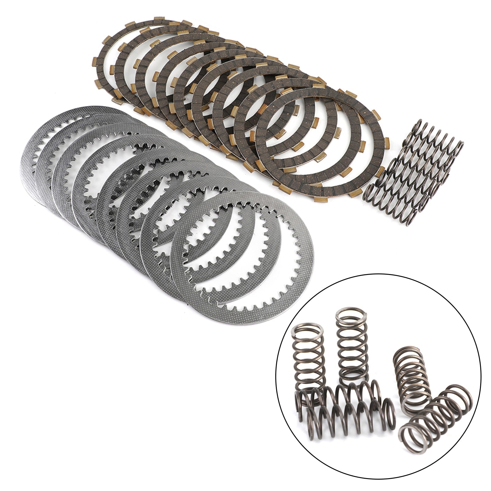 Kit Frizione Set Dischi Piastre Molle per Suzuki LTZ400 2005-2008 Generico