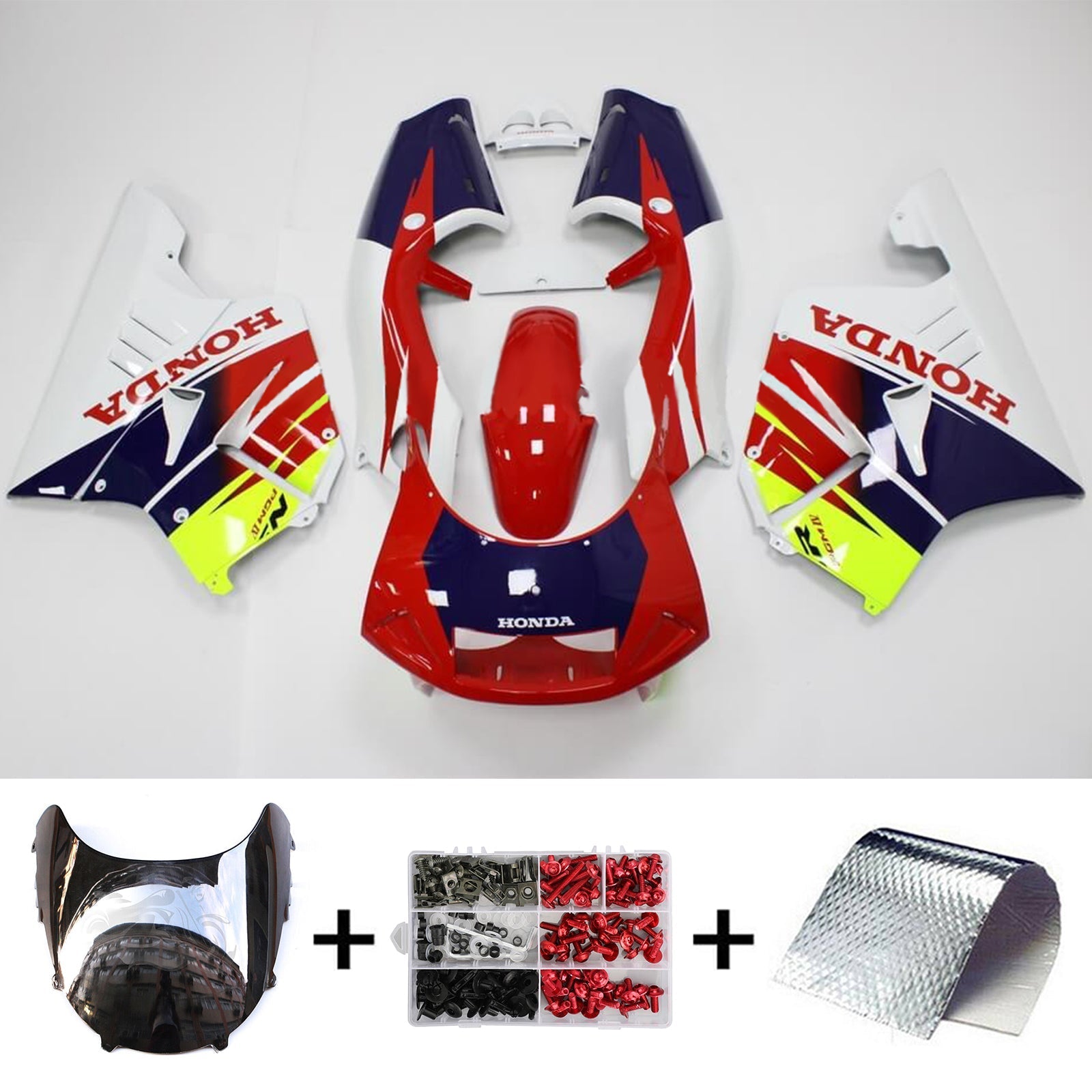 Amotopart Honda NSR250 PGM-4 1994-1996 Korirakenne ABS-muovi