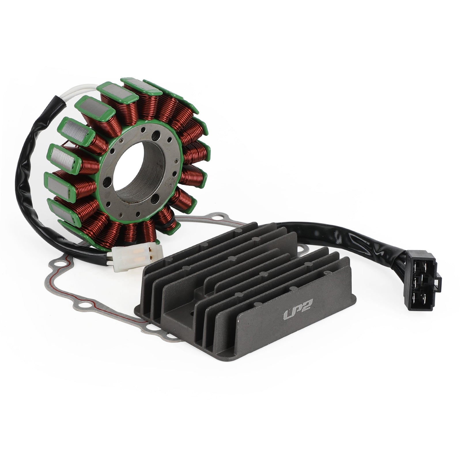 Staattorisäätimen tasasuuntaajan tiivistesarja Suzuki 03-04 GSXR1000 U 31401-18G00 Fedex Express Generic