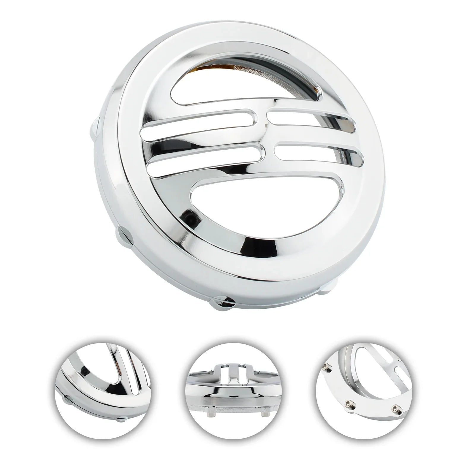 Copertura Klaxon Copertura decorativa universale per Bobber T120 T100 Street Twin Generic