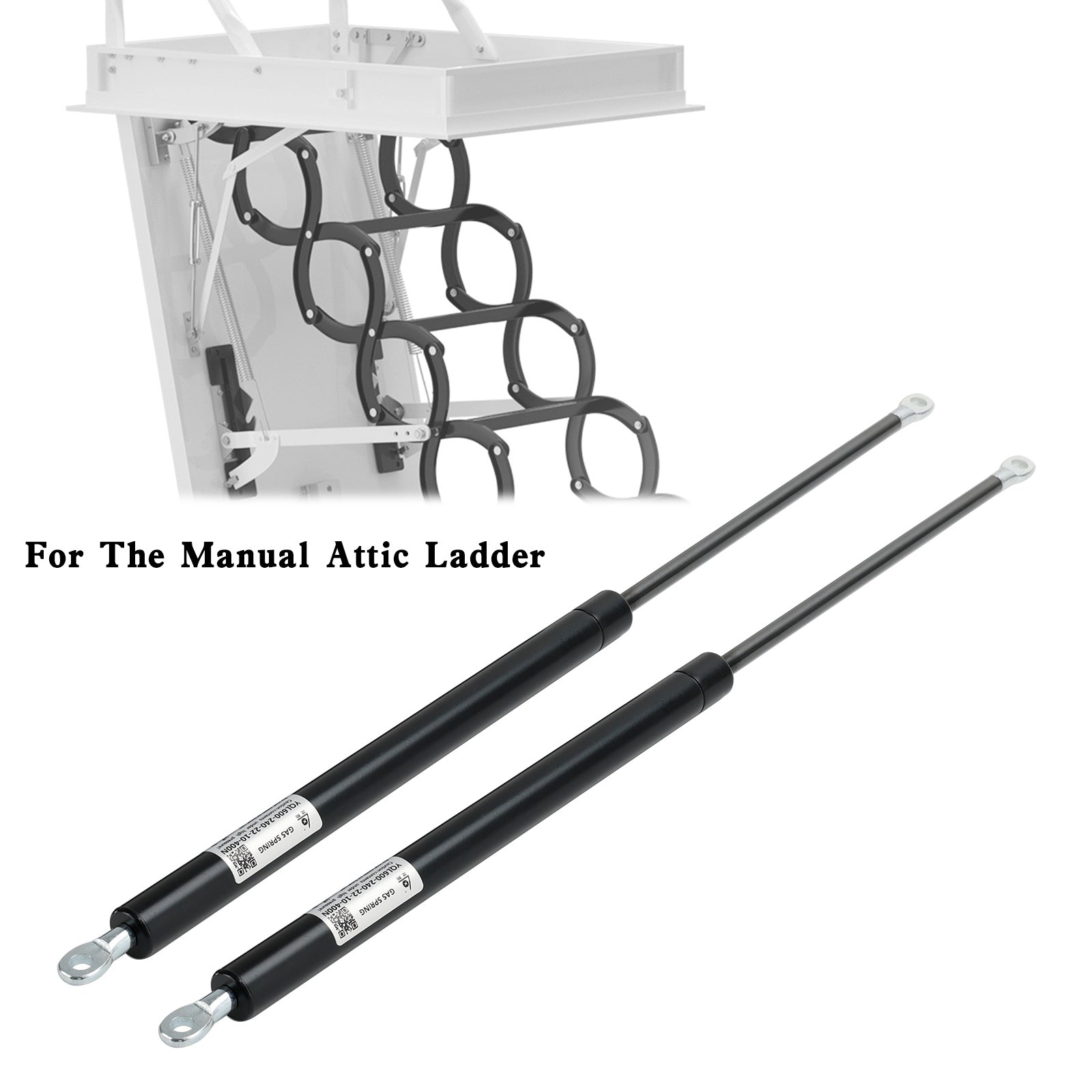 2 szt. Akcesoria do wymiany wspornika hydraulicznego drabiny na poddaszu