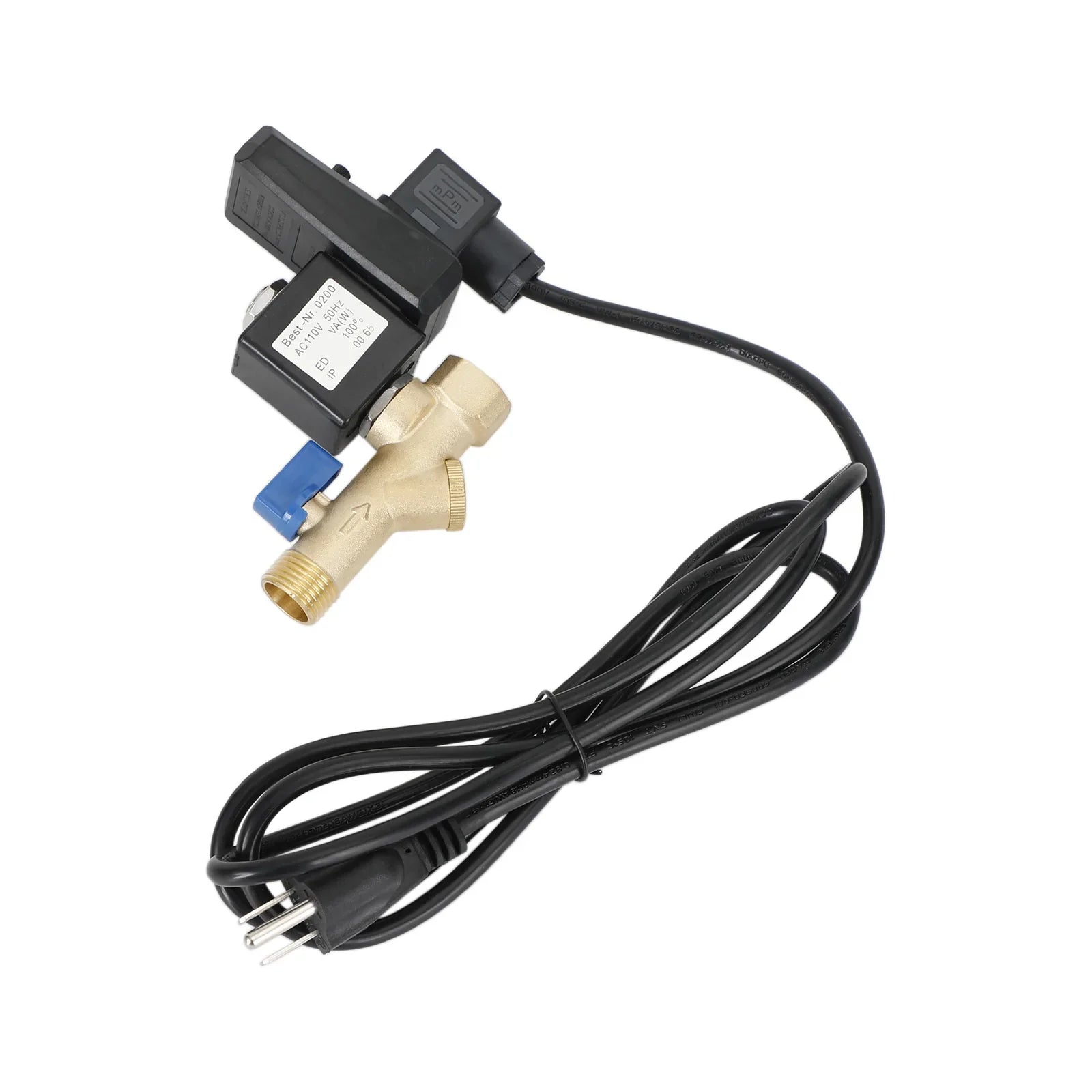 Compressore d'aria temporizzato elettronico automatico AC110V Valvola di scarico automatico da 1/2".