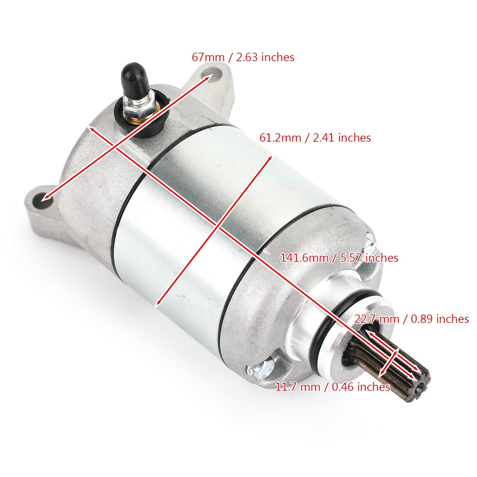 Nouveau démarreur pour Yamaha ATV YFZ 450 YFZ450R LE YFZ450X SE 2004-2008 07 06 05 générique