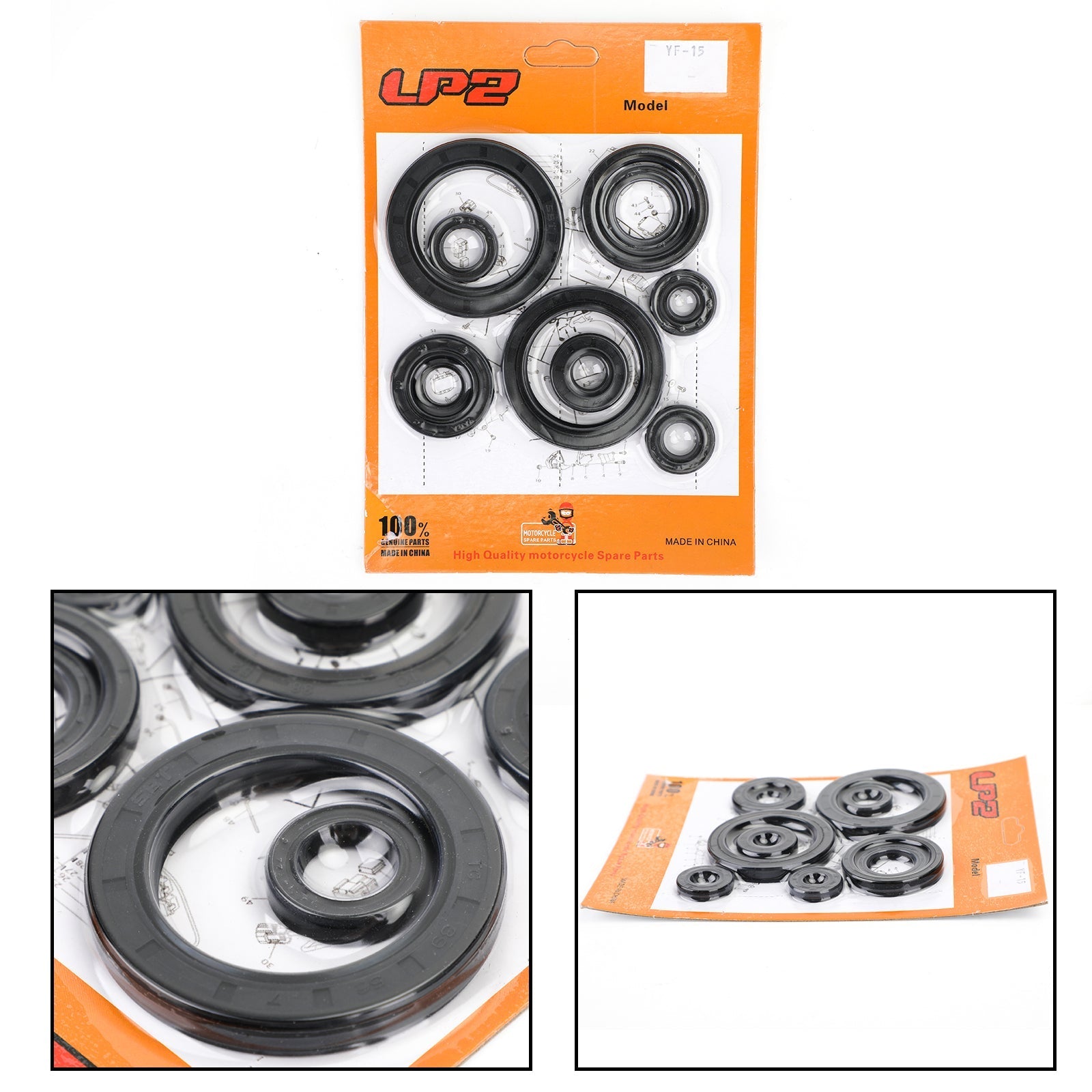 10 sztuk zestaw uszczelek olejowych silnika dla Honda CRF450R CRF 450 2002-2006 2005 2004 2003 Generic