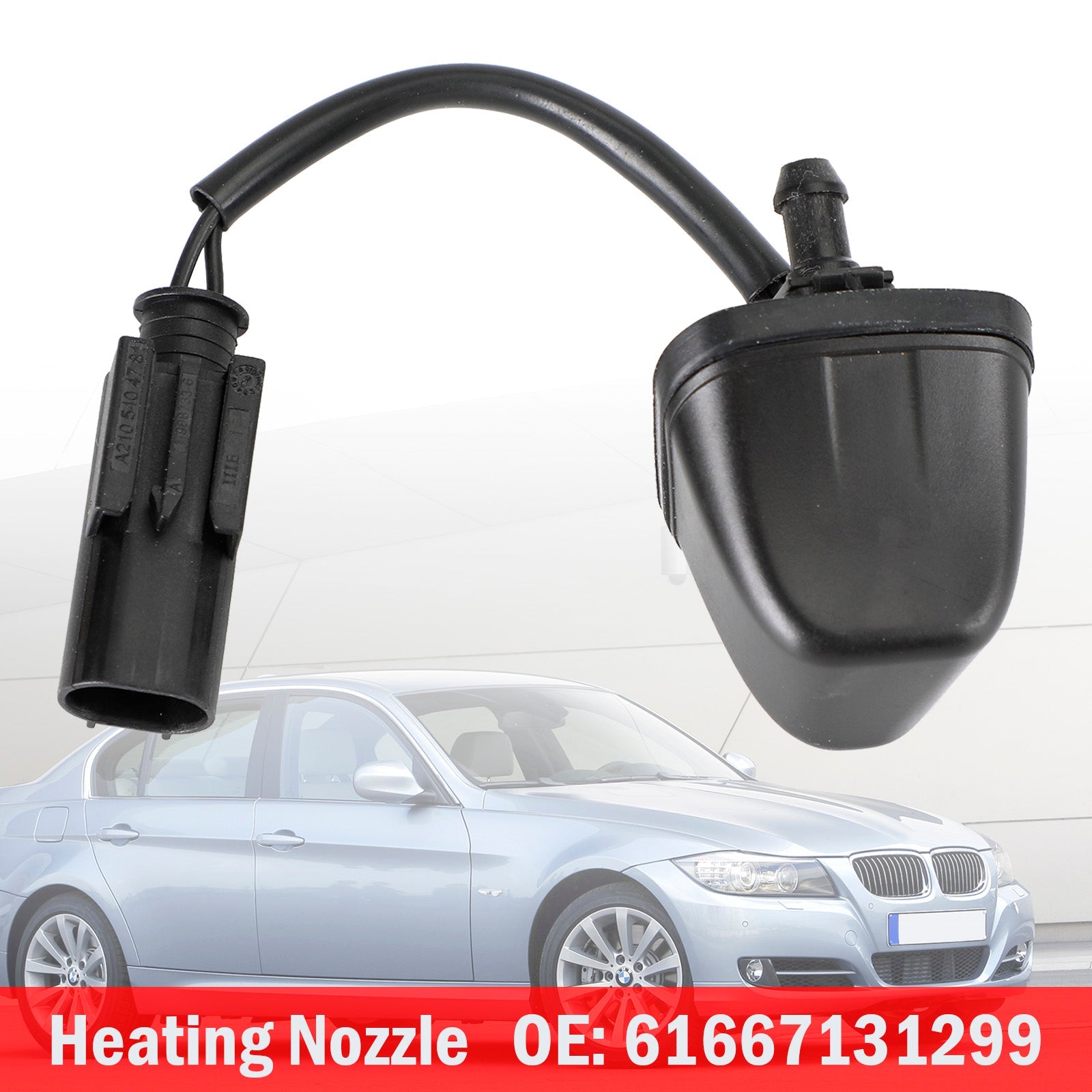 BMW E90 E91 E92 E93 61667131299 Podgrzewana dysza wycieraczki
