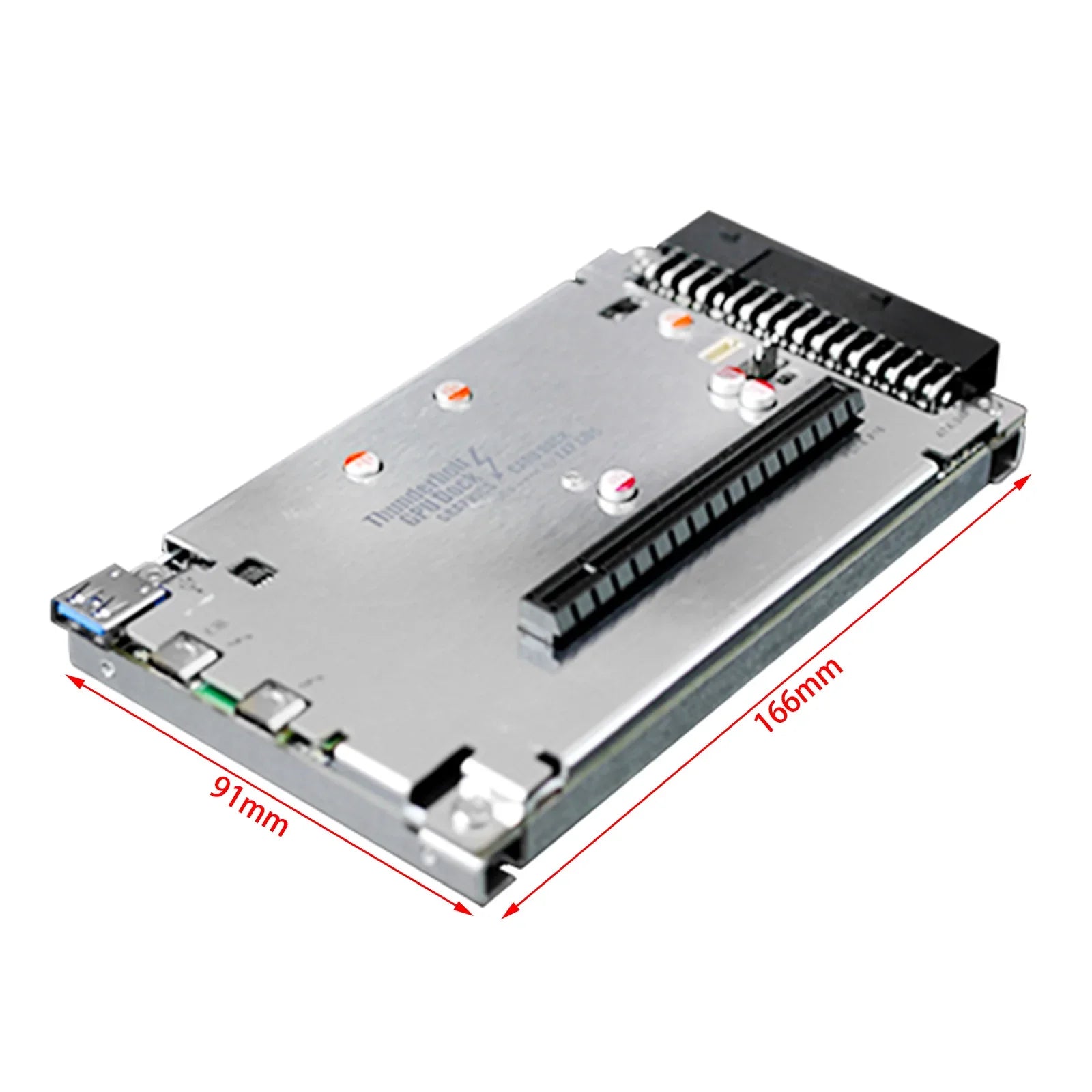 Support étendu pour carte graphique Thunderbolt 3 4 ports TH3P4G2 mini USB3.0