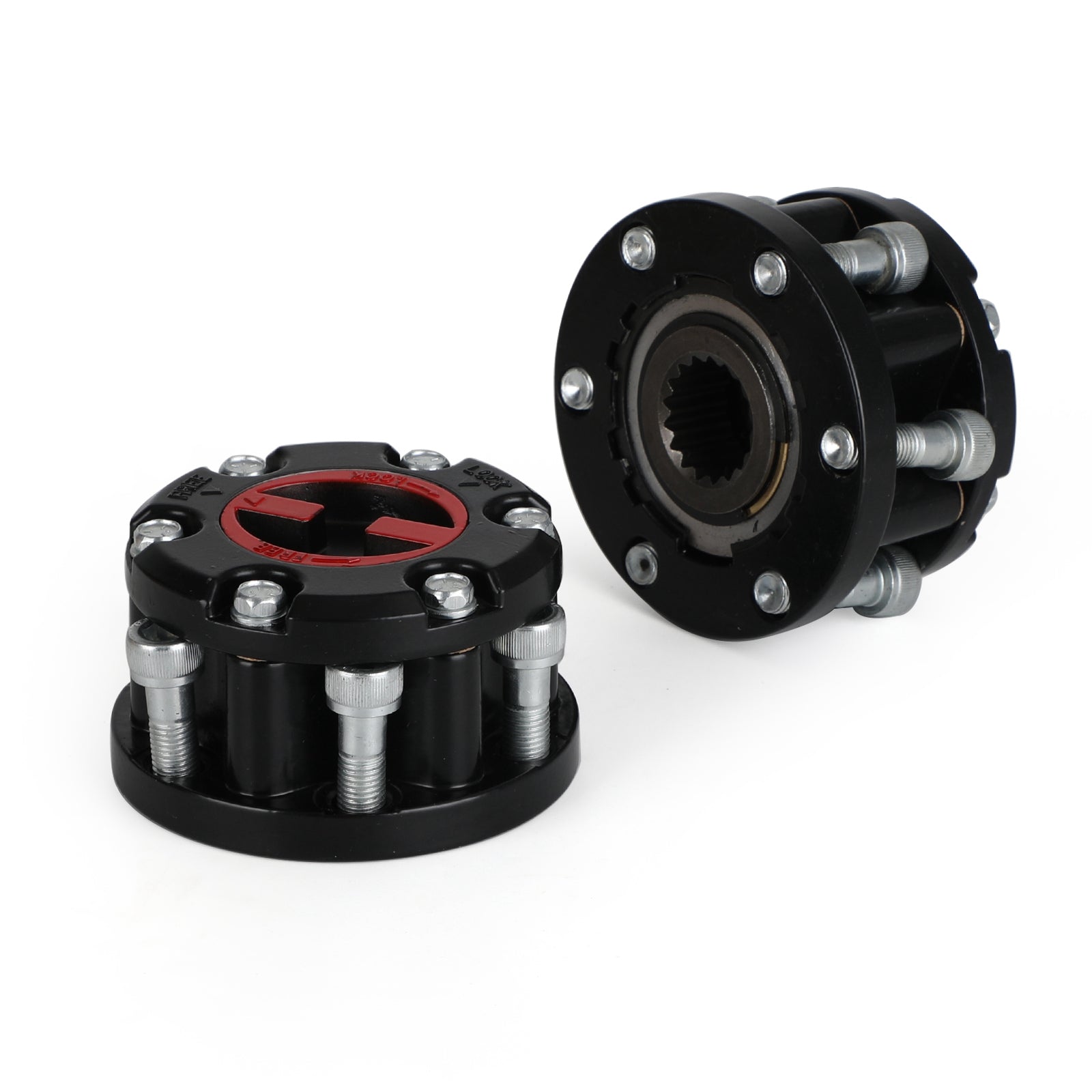 2x prosta vozlišča za kolesa za Holden Rodeo Jackaroo Colorado Isuzu D-Max 17 Spline Generic