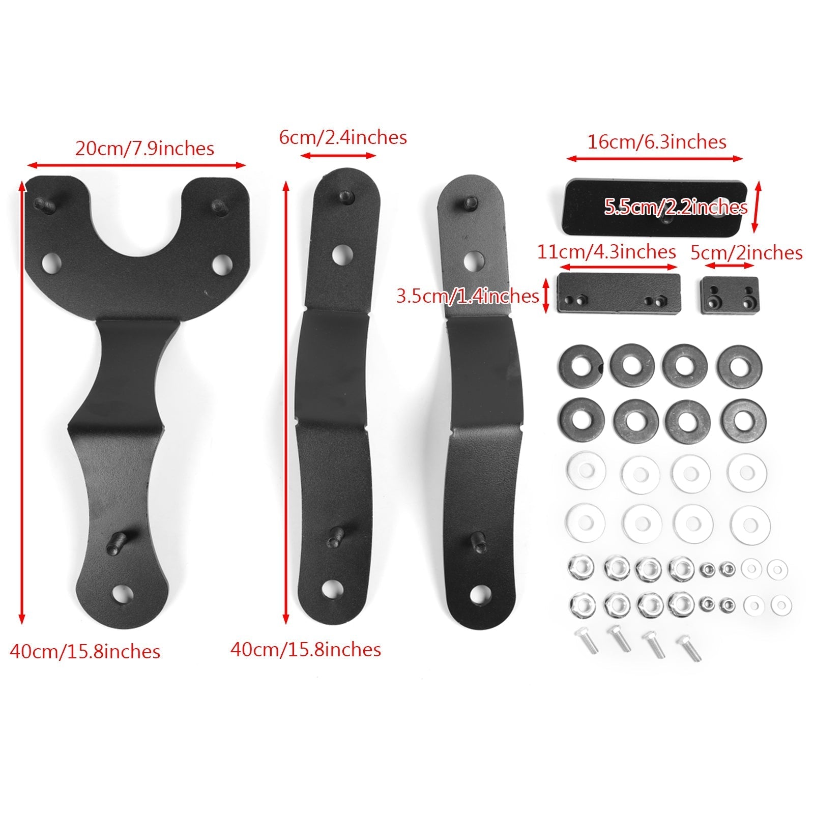 Ensembles de Kit 'inclinaison de siège arrière de réglage noir pour Ford F150 2015-2019 générique