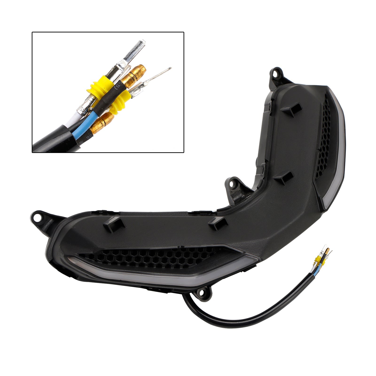 Protecteur de phare avant, gril, feu de signalisation Led pour Yamaha Y15Zr