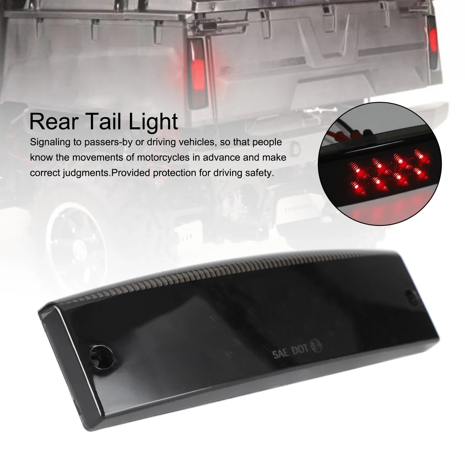 2011-2017 Polaris Ranger 400 500 570 800 UTV Luz trasera 2411450