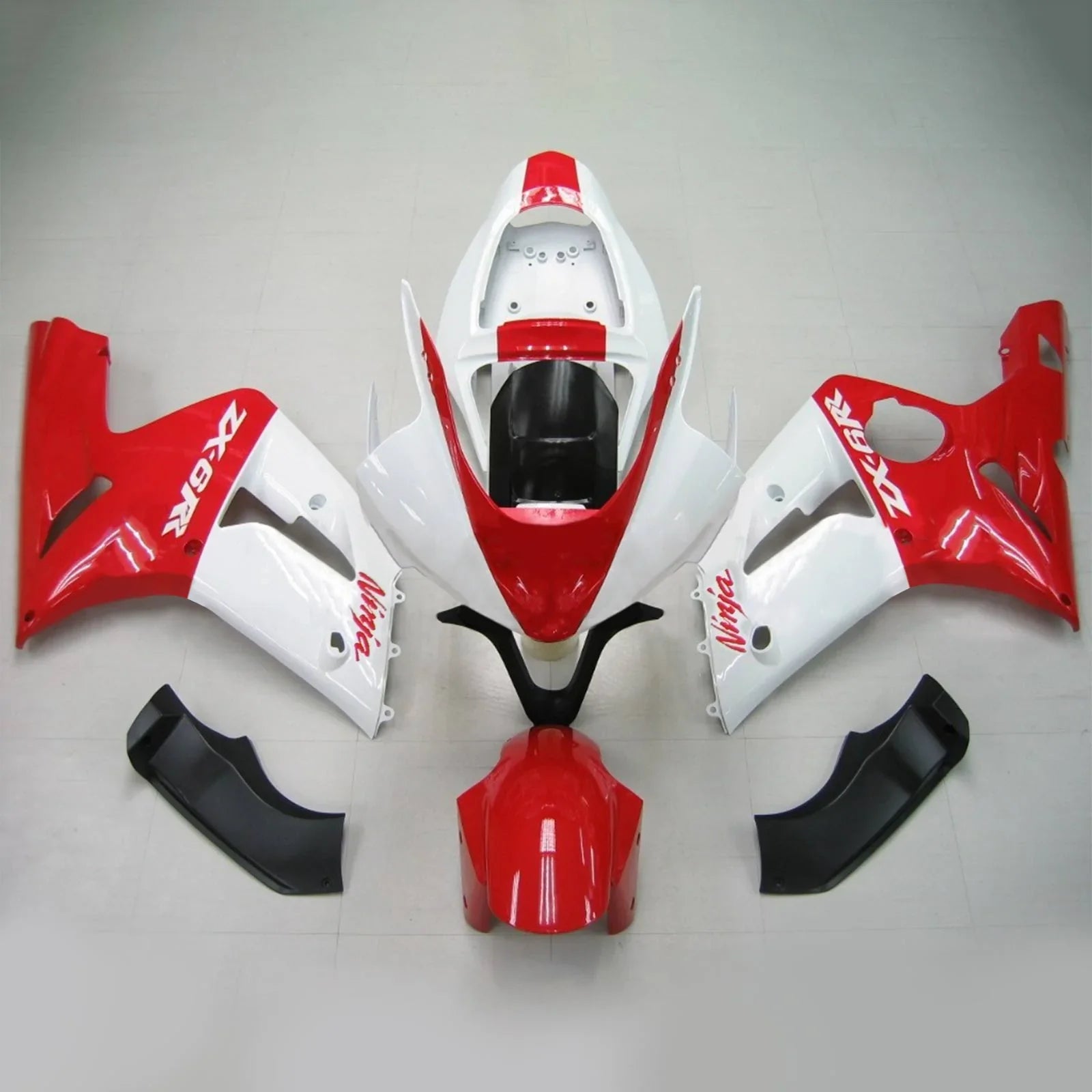 Zestaw owiewek Amotopart do Kawasaki ZX6R 636 2003-2004 Generic