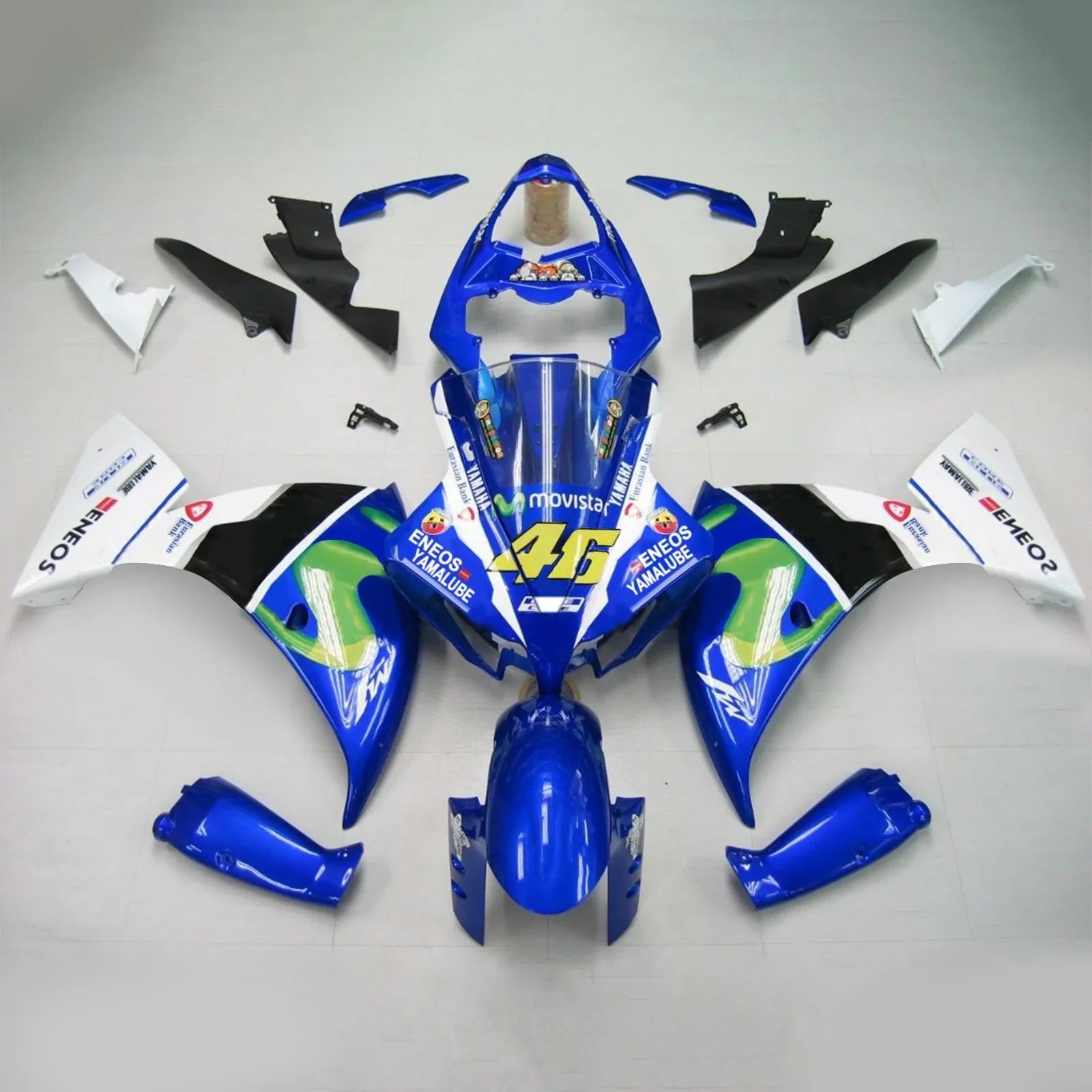 Amotopart kuipset voor Yamaha YZF 1000 R1 2012-2014 generiek