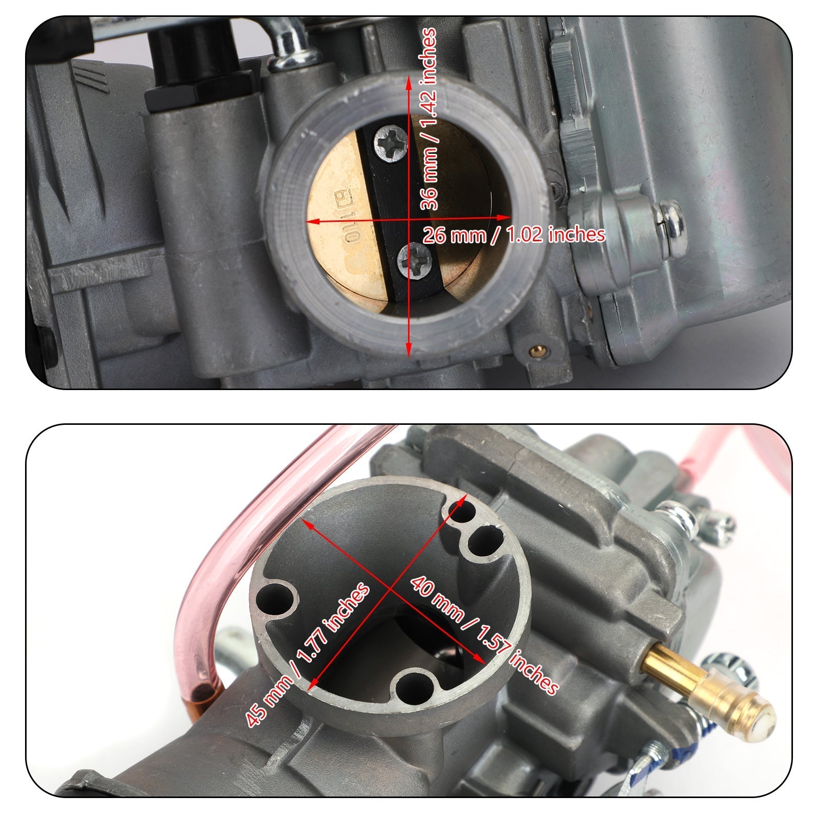 Kaasutin 26mm Carb Suzuki GN125 1994-2001 GS125 Mikuni 125CC EN125 GN125 Generic