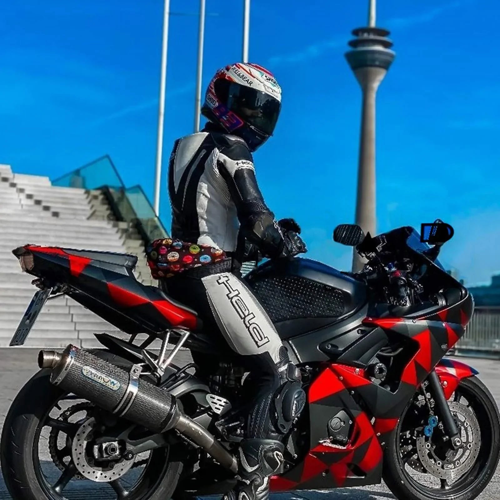 Amotopart Sealing Kit za Yamaha YZF 600 R6 2005 generic