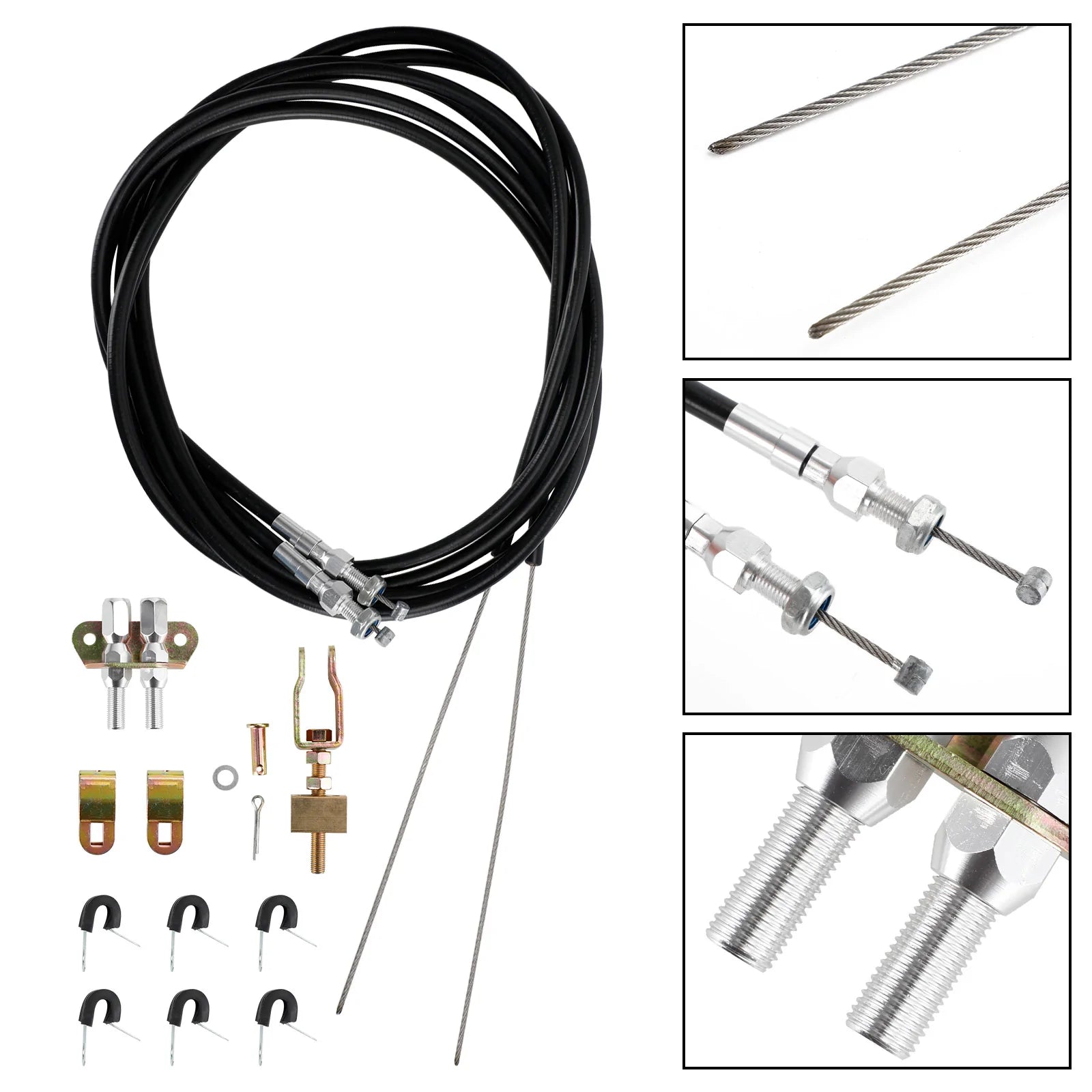 Wilwood 330-9371 CPP Universal Universal Zadnji parkirni zavorni kabel '