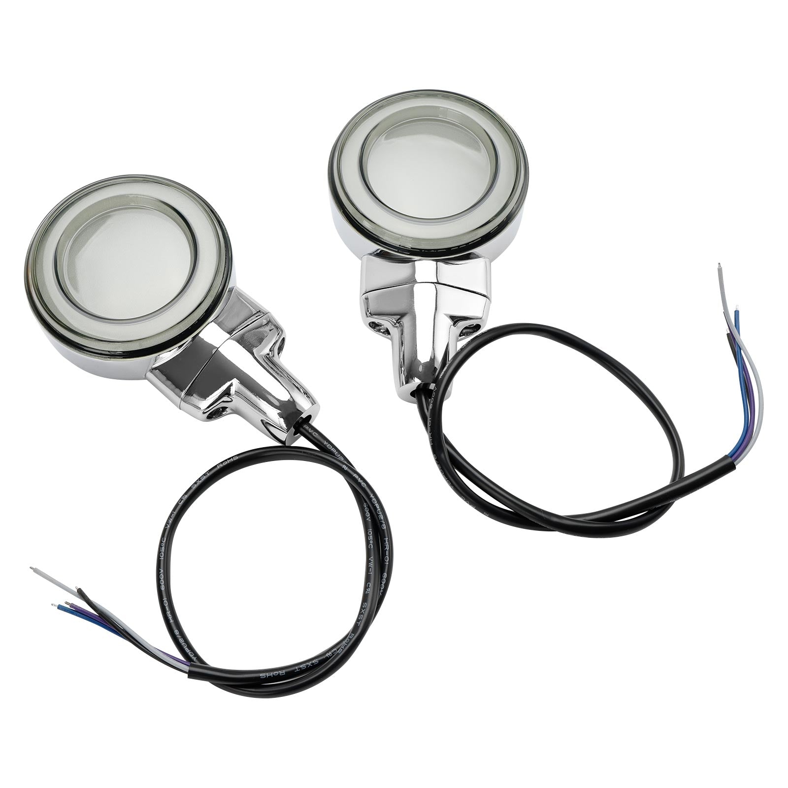 Flashing Front LED Flat do Heritage Softail Classic Touring 99-23