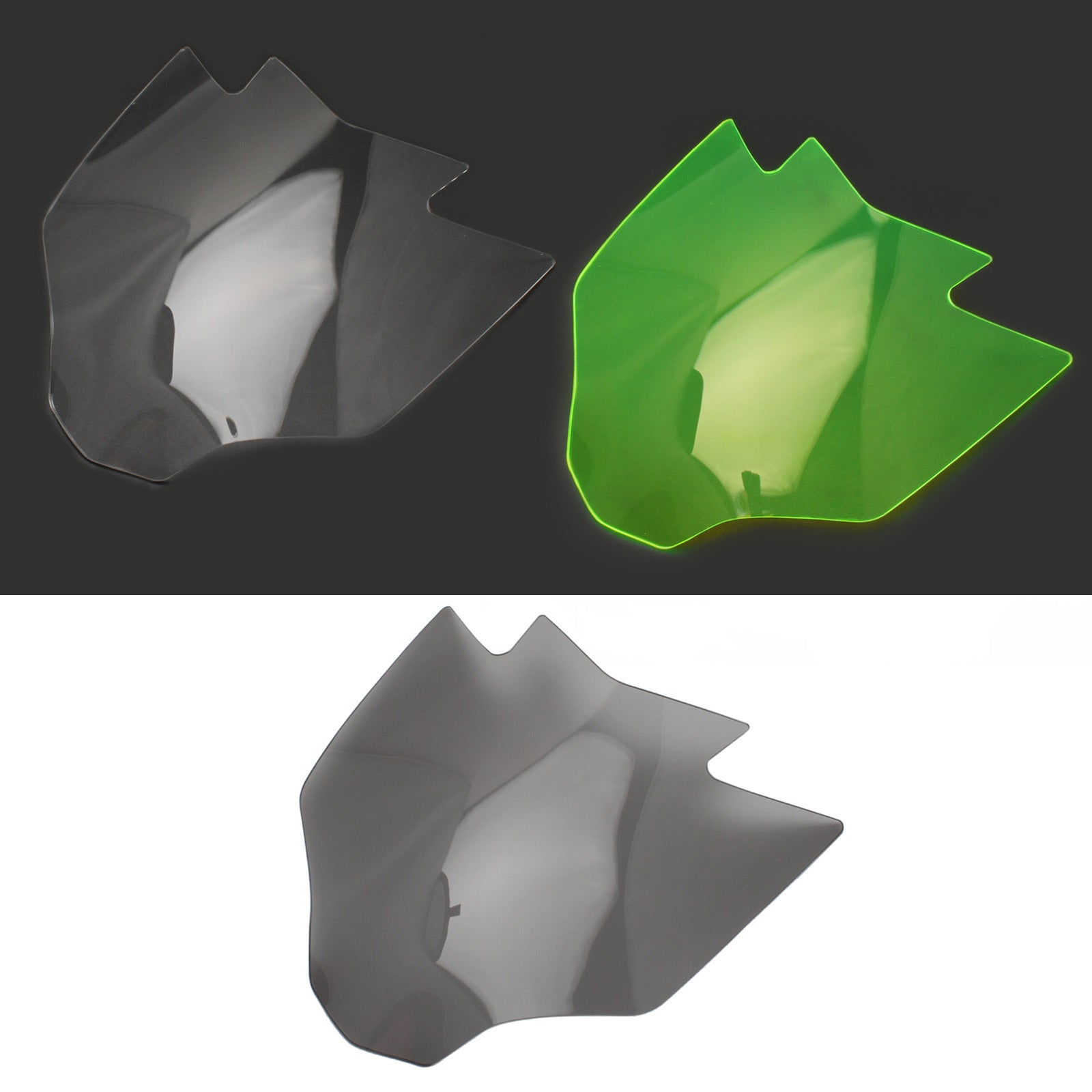 Yamaha FZ-S 150 17-19 Generic Smoke sopivan etuvalojen linssi