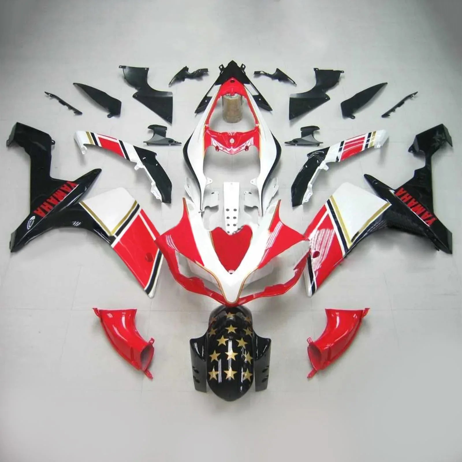 Kit de carénage Amotopart pour Yamaha YZF 1000 R1 2007-2008 générique