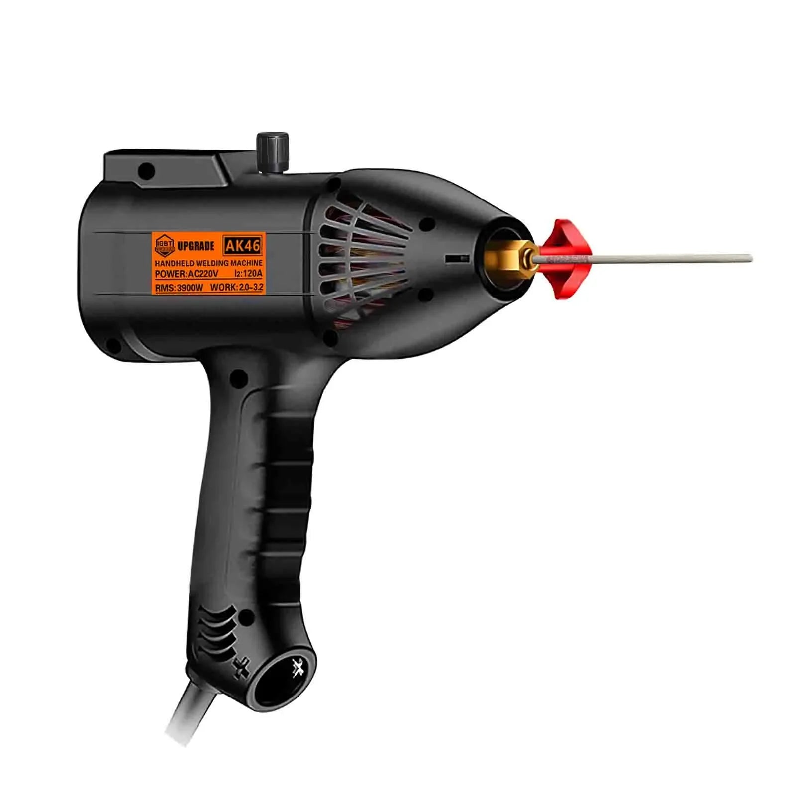 Machine de soudage à l'arc portative soudeuse de réglage de courant numérique automatique 110V