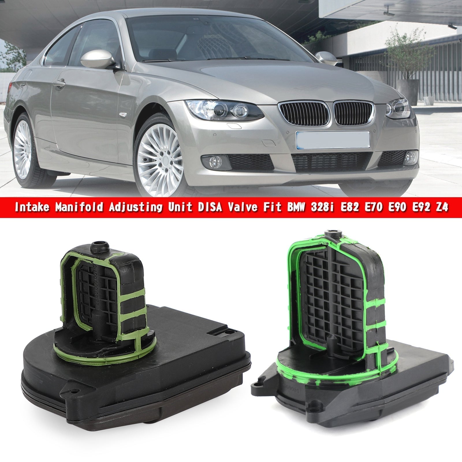 Pari DISA-venttiilin imusarjan säätöyksikköä sopii BMW 328i E82 E70 E90 E92 Z4 Generic