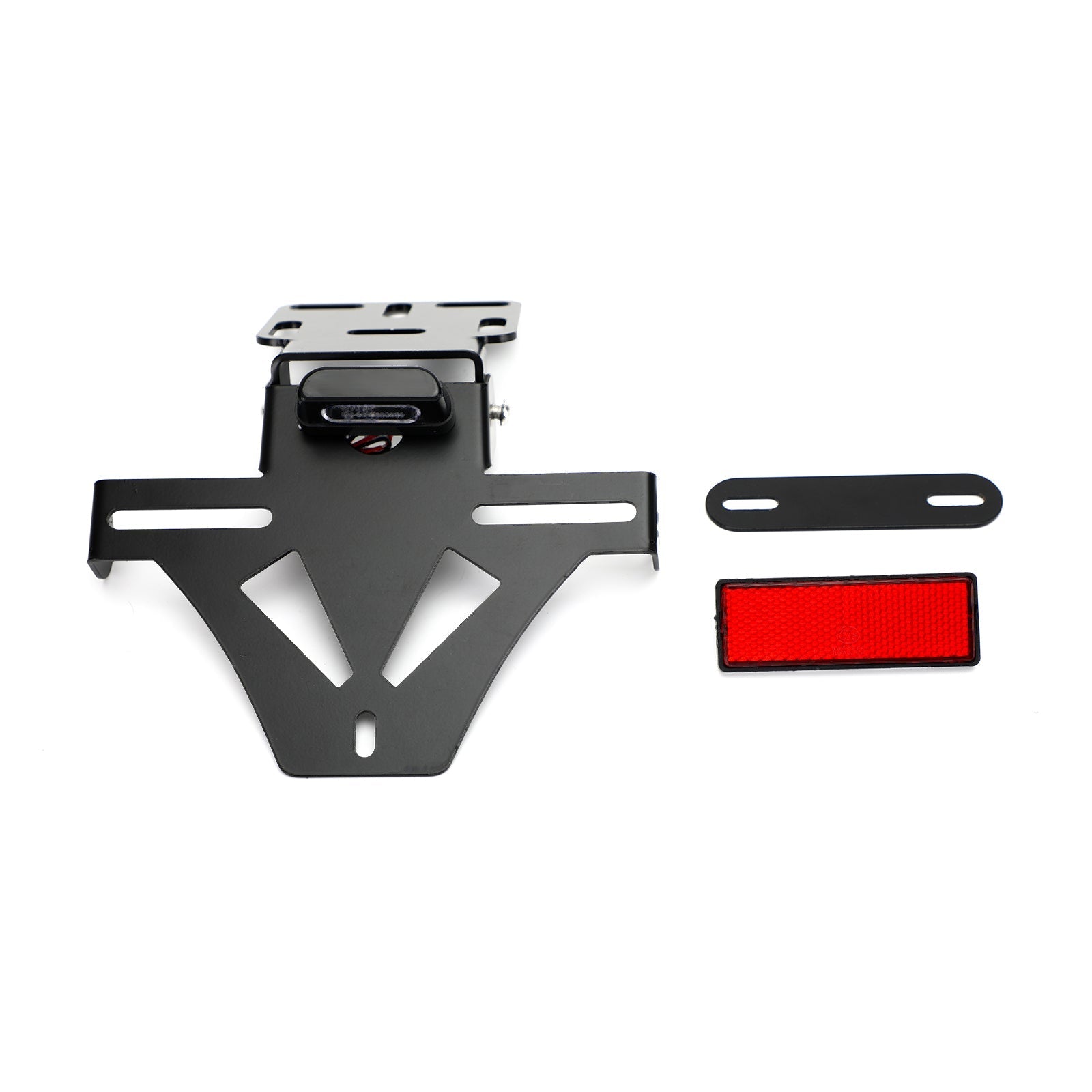 Staffa porta targa universale per moto generica ad angolo regolabile