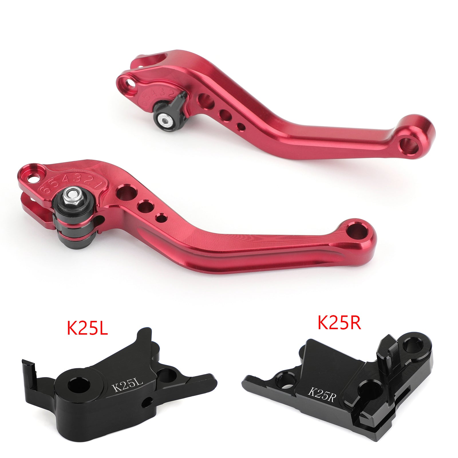 Leva del freno a frizione corta per KTM 790 Duke prima del 2019 Silver Generic