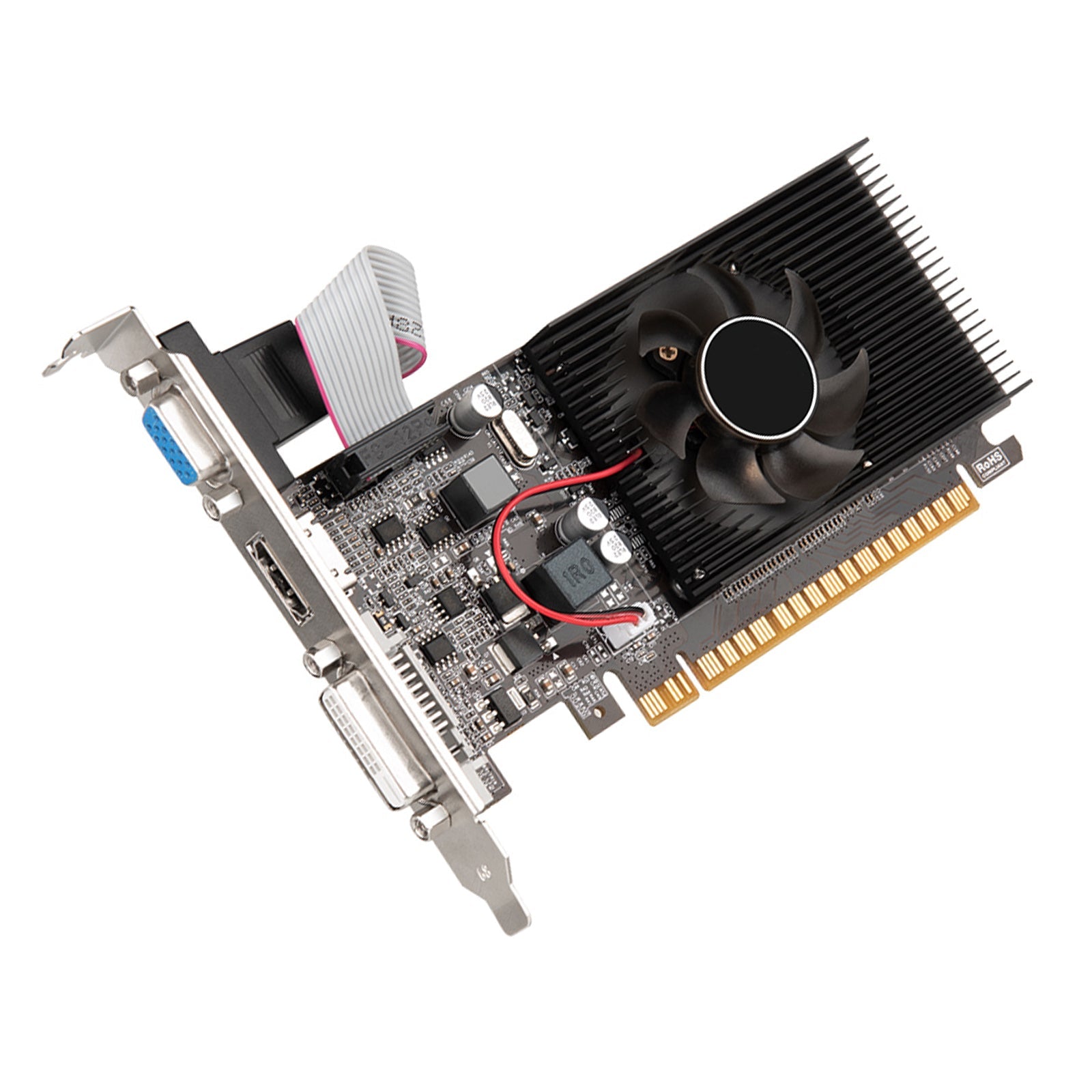 GT610 2GB gráficos discretos chasis pequeño memoria DDR3 VGA computadora de escritorio