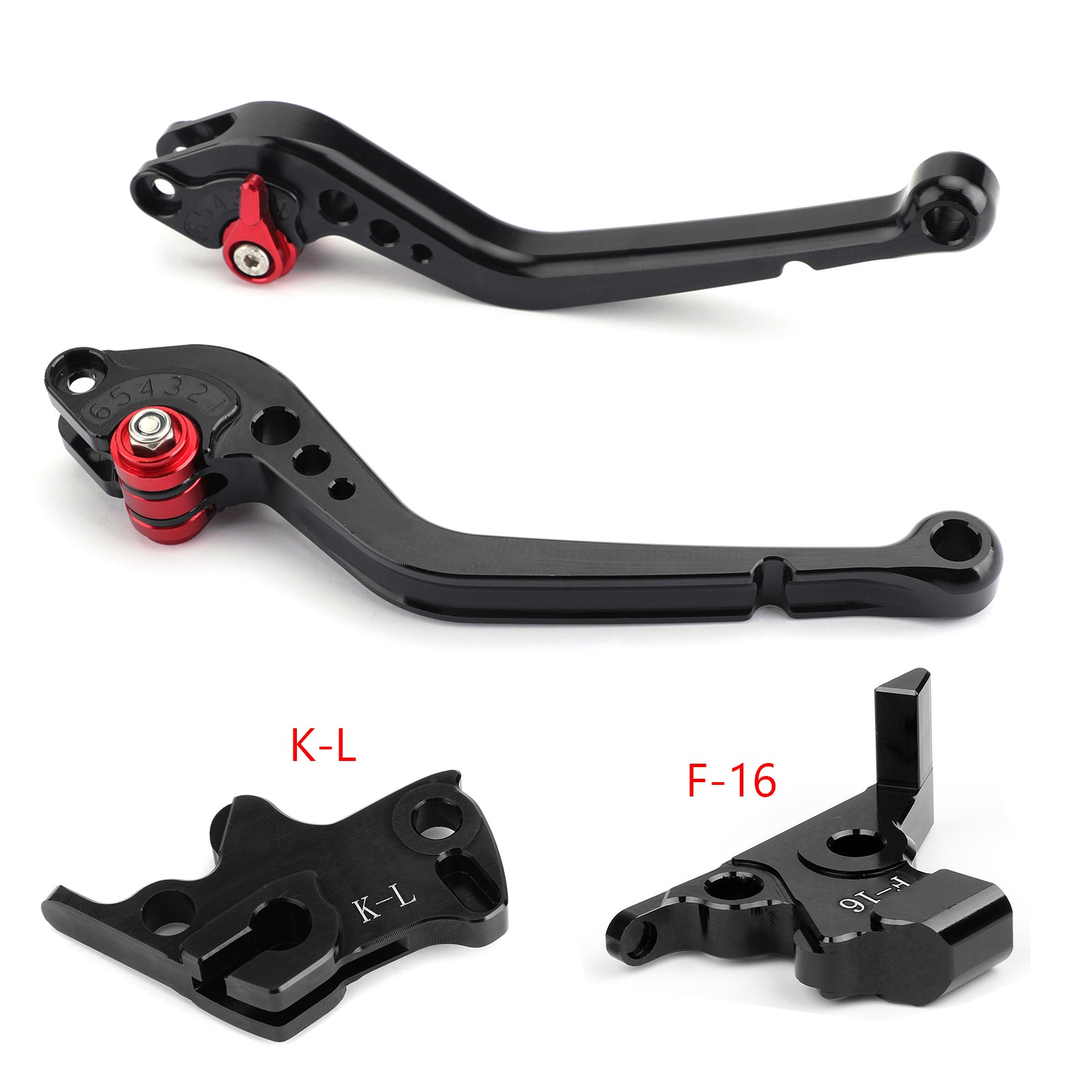 Zavorna ročica dolge sklopke za KTM 390 2019 Silver Generic