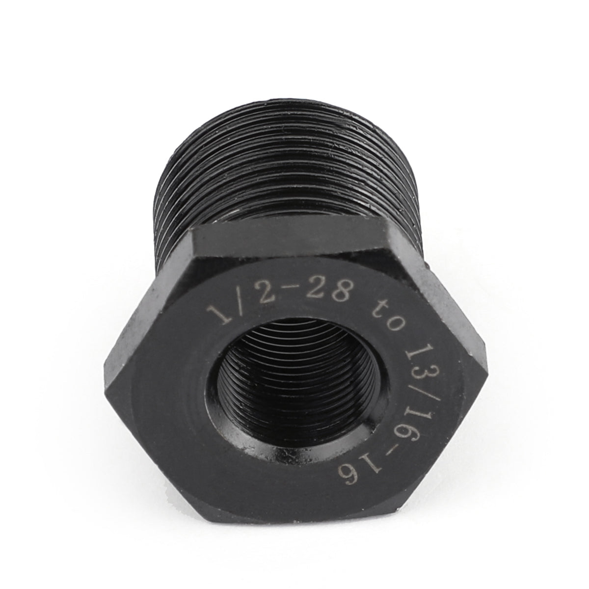 Adattatore filtro olio filettato da 1/2-28 a 13/16-16 Più resistente dell'alluminio