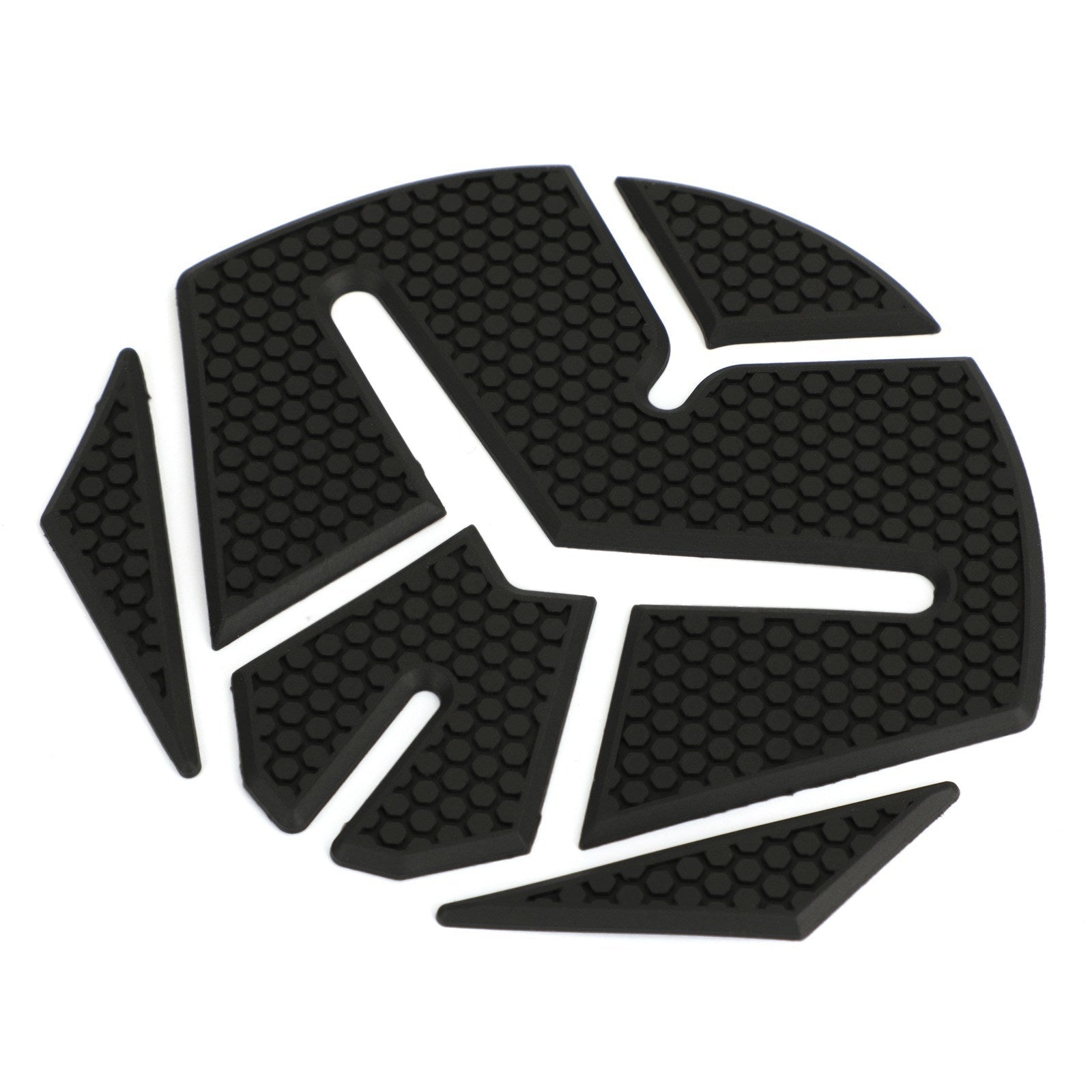 Naarmuuntumaton kumikaasu/polttoainetankin tyyny moottoripyörälle Uusi moottoripyörä Generic Blackissa