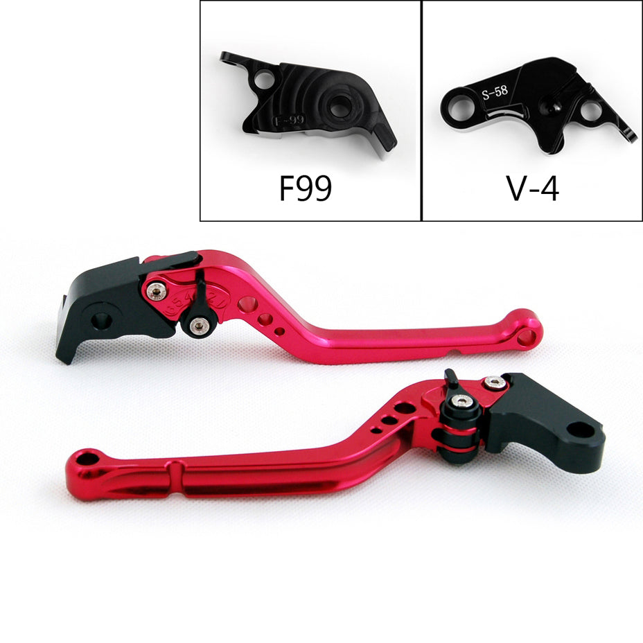 Leve della frizione del freno lunghe per Aprilia Aprilia RSV4 Factory/RSV4-R/RR TUono V4 GENERIC