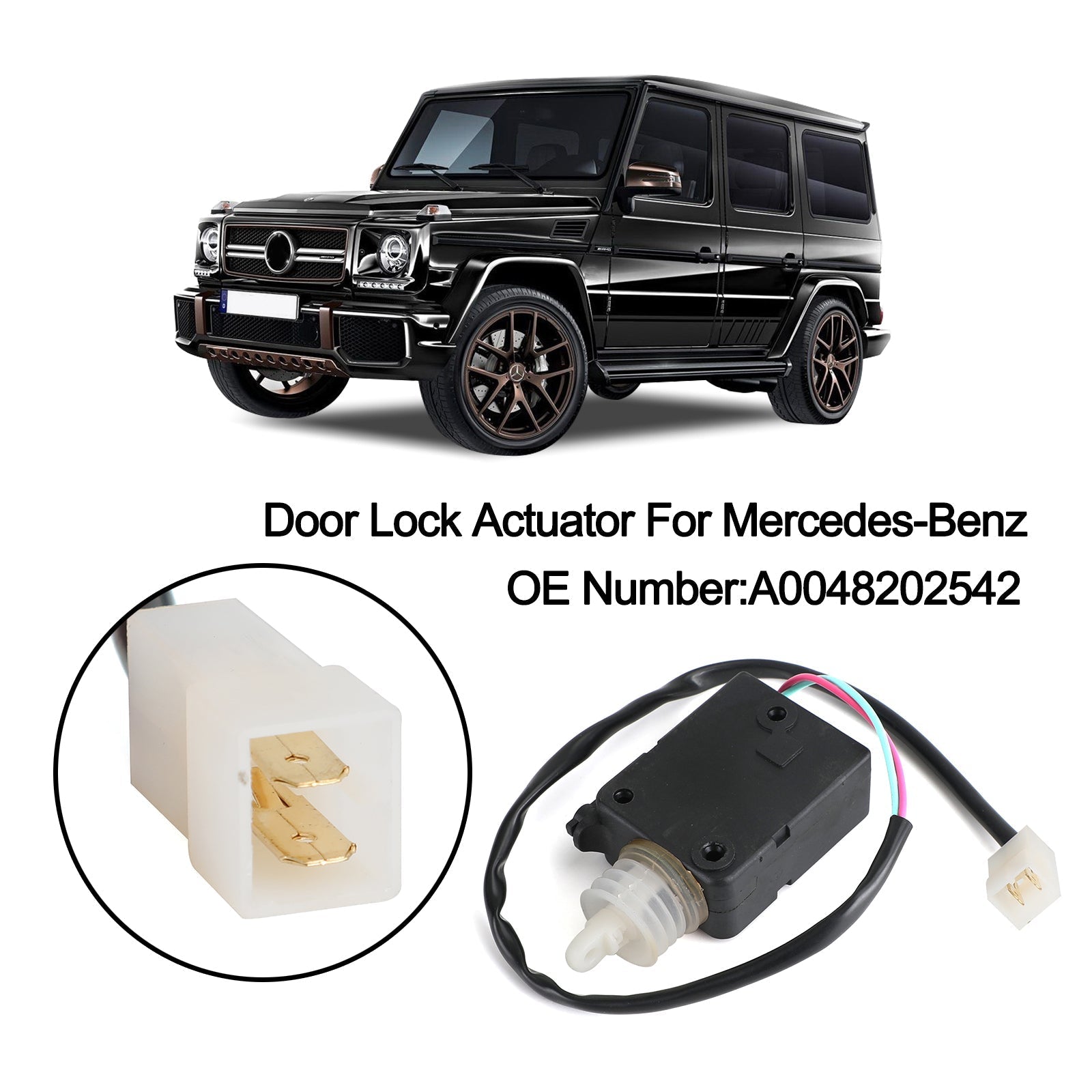 Actionneur de serrure de porte 0048202542 pour mercedes-benz classe G G500 G550 G55 G63 AMG générique