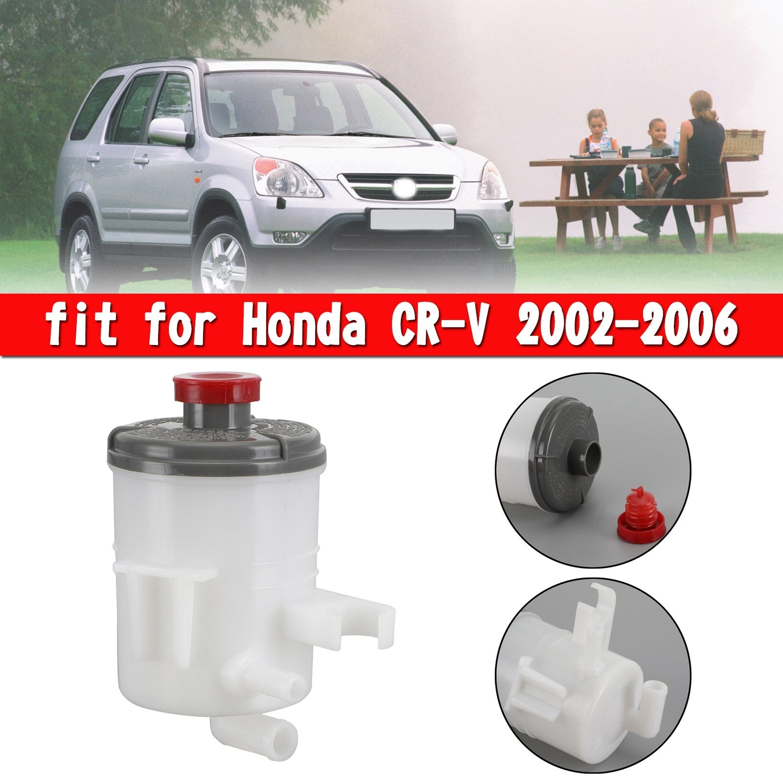 2002-2006 Honda CR-V CRV Stuurbekrachtigingspomp Reservoirvloeistof 53701S9A003 Generiek