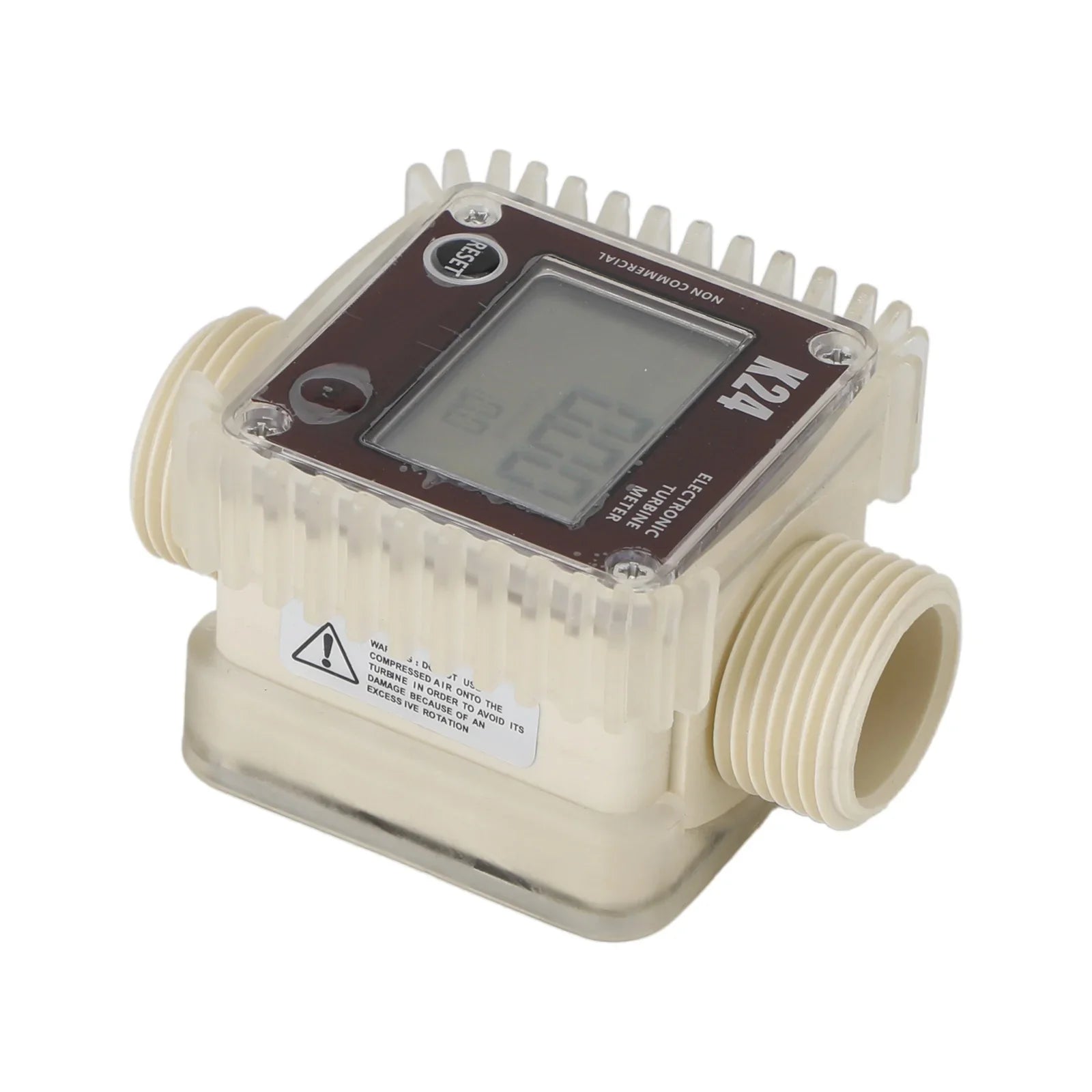 K24 Turbinowy cyfrowy tester przepływu paliwa do silników wysokoprężnych do chemikaliów, wody w stanie ciekłym