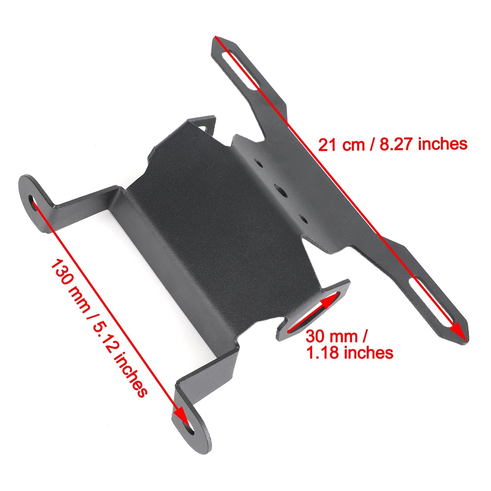 Support de cadre de support de plaque d'immatriculation pour Honda CB150R CB250R CB300R 2018-2021 générique