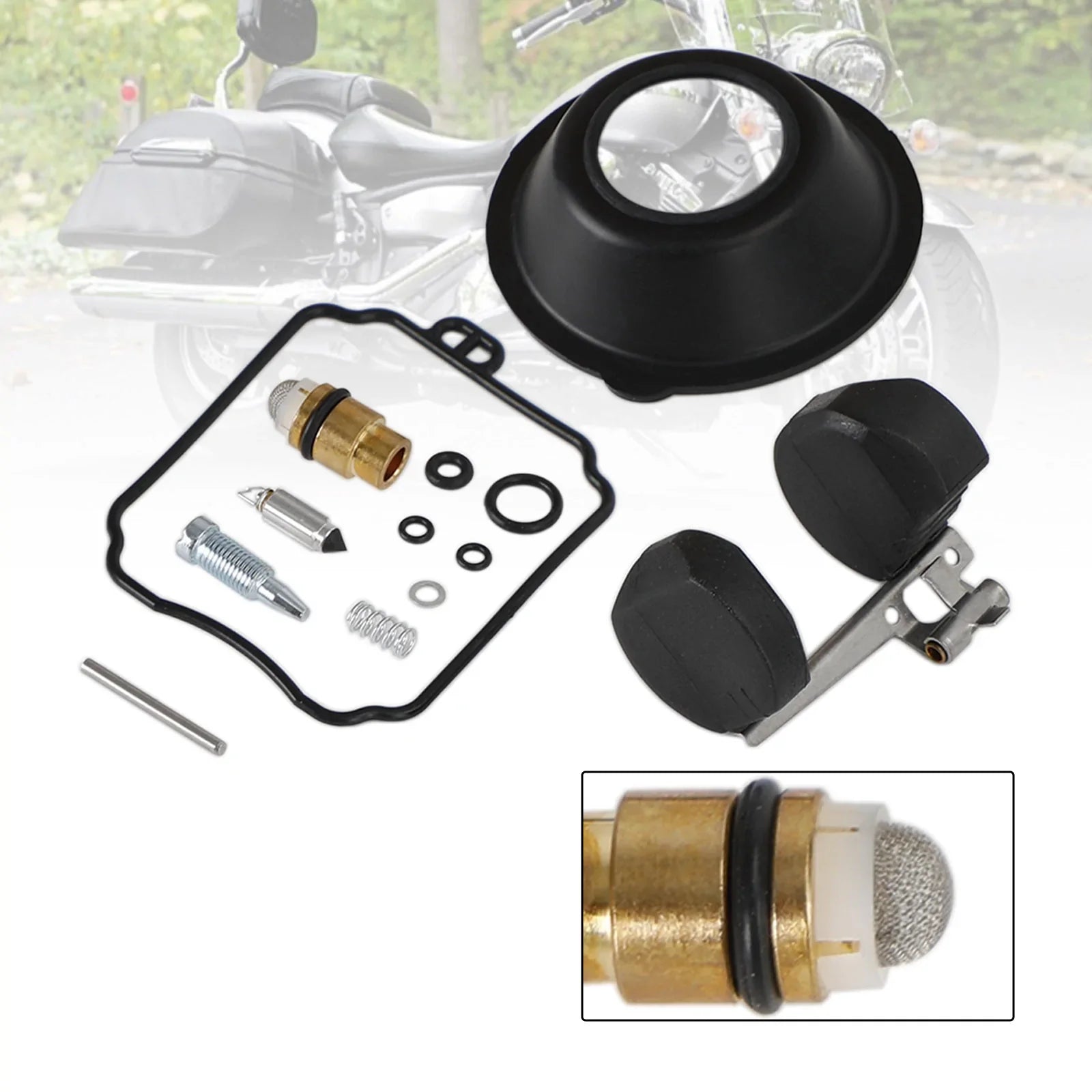 Yamaha XV250 Virago XVS650 V-STAR kaasuttimen korjaussarja