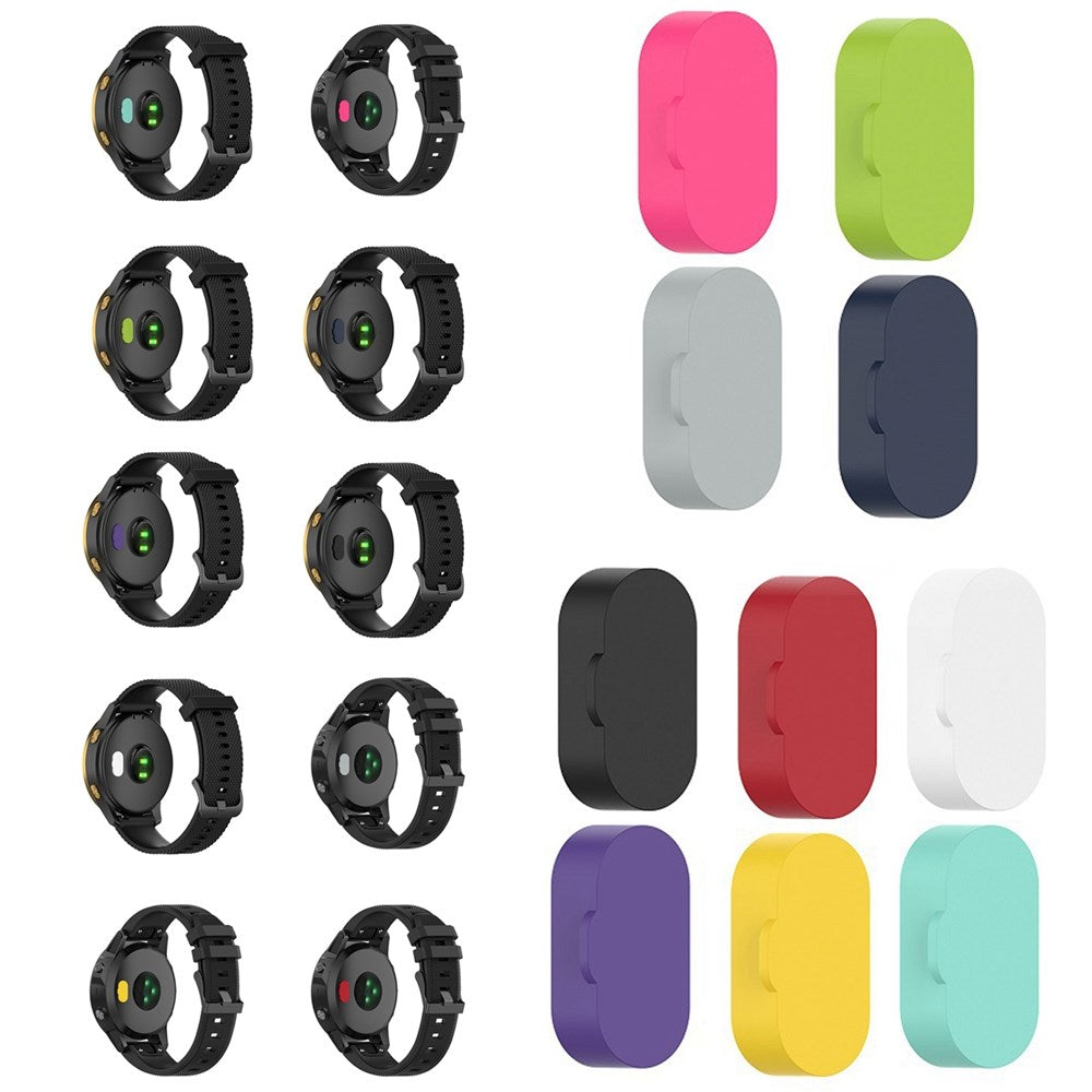 10 PCS Coloré Silicone Chargeur Port Protecteur Anti-poussière Fit Pour Garmin Fenix 5