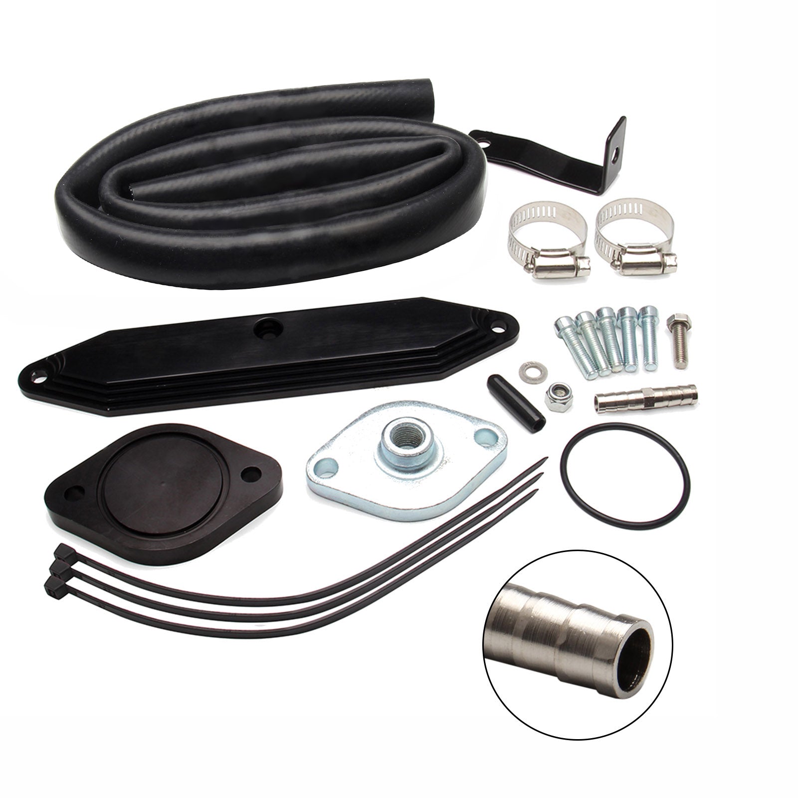 Kit de suppression EGR avec dérivation de liquide de refroidissement pour Ford 6.7L Powerstroke Diesel Generic 2011-2014