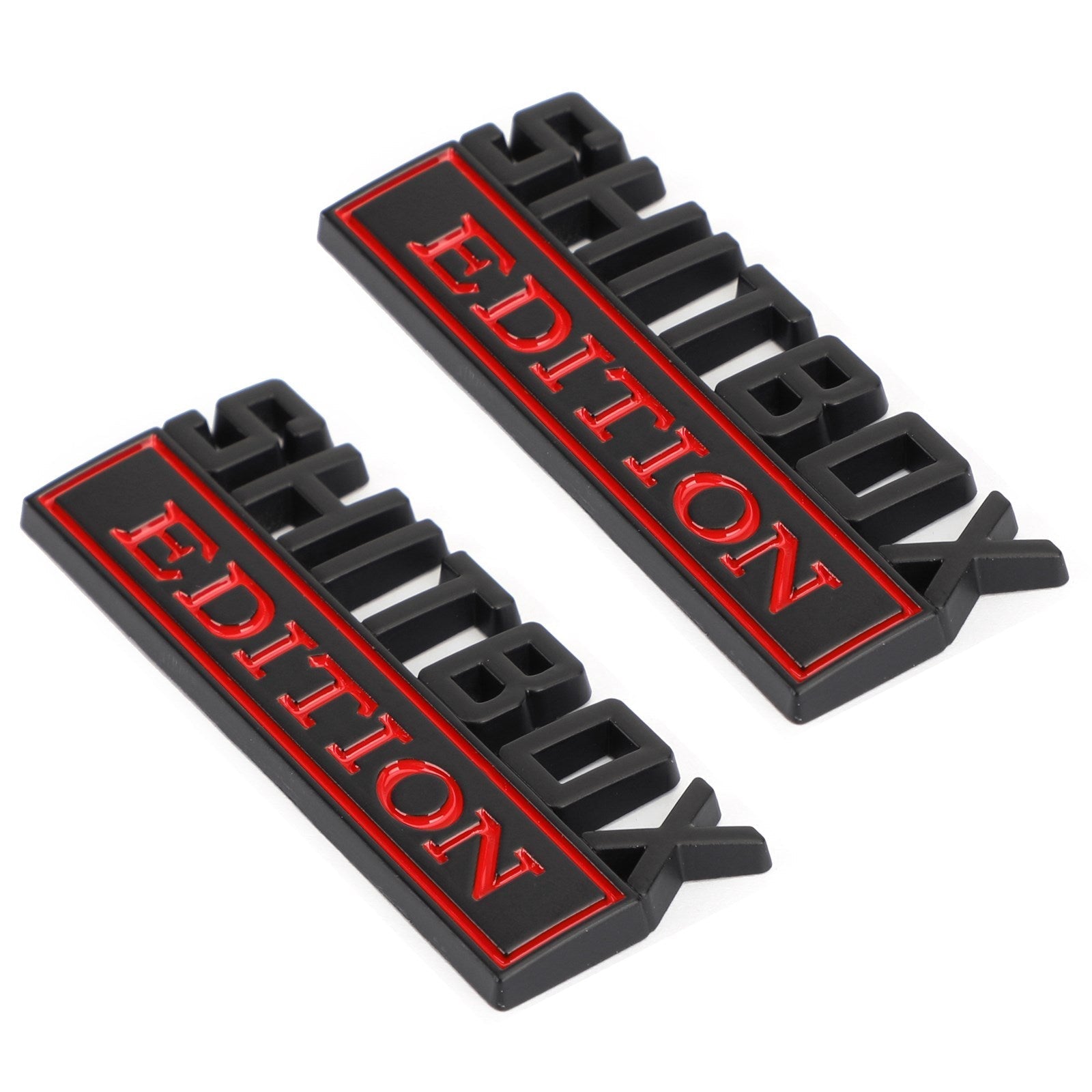 2pc Shitbox Edition Emblème Decal Badges Autocollants Pour Ford Chevr Voiture Camion #D Générique