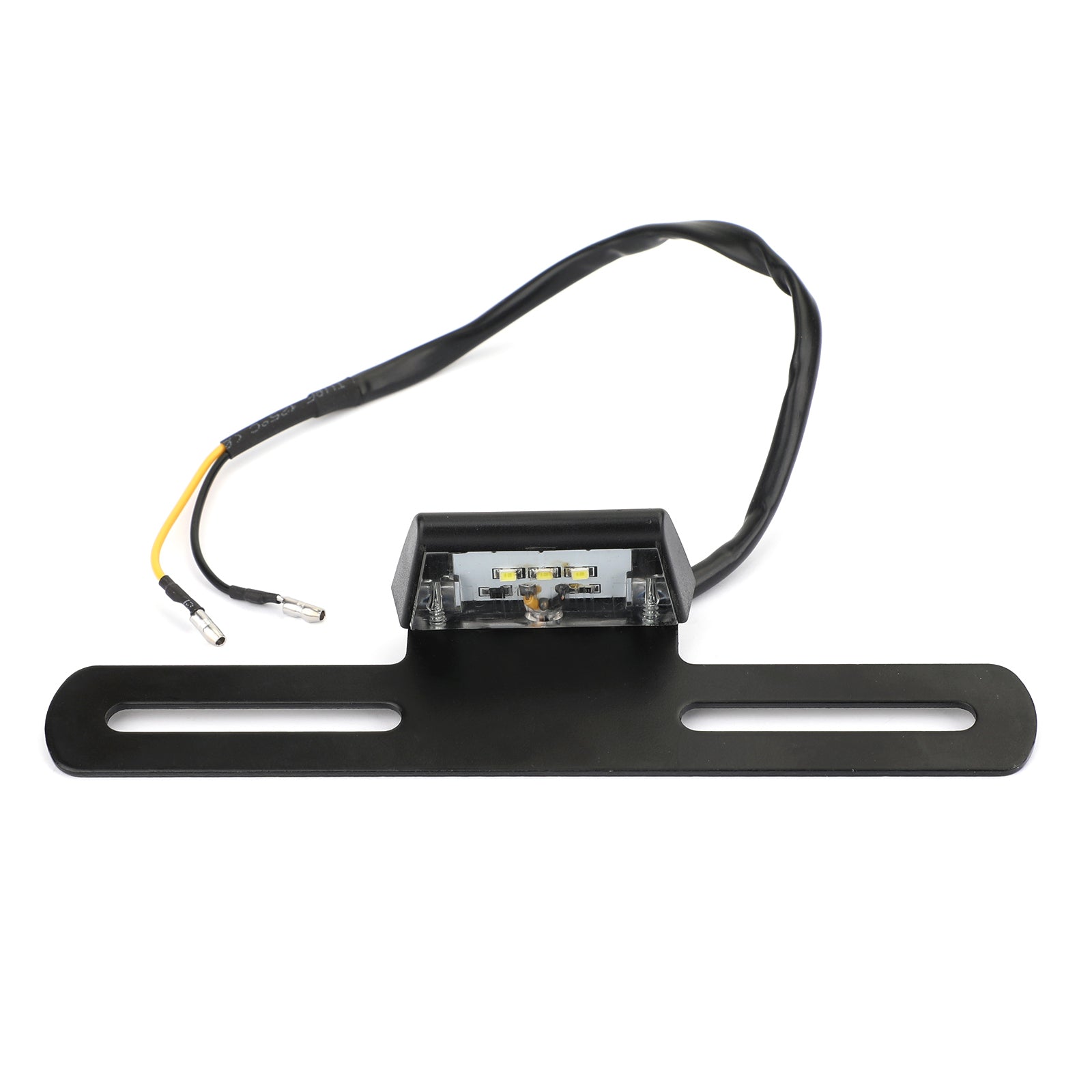 Universaali moottoripyörän rekisterikilven pidike yleisvalolla