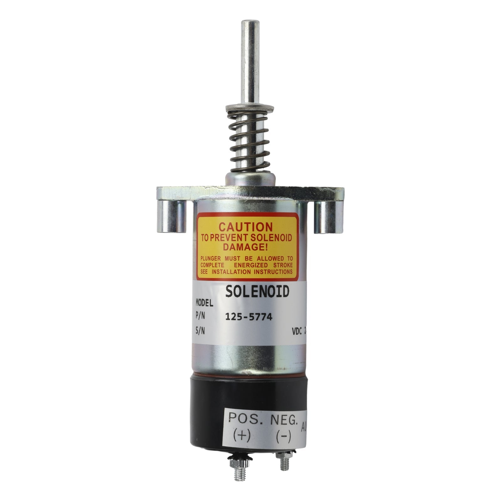 Solenoide de cierre de combustible 125-5774 24V para Caterpillar 3204 3304 3304B 3306 3306B