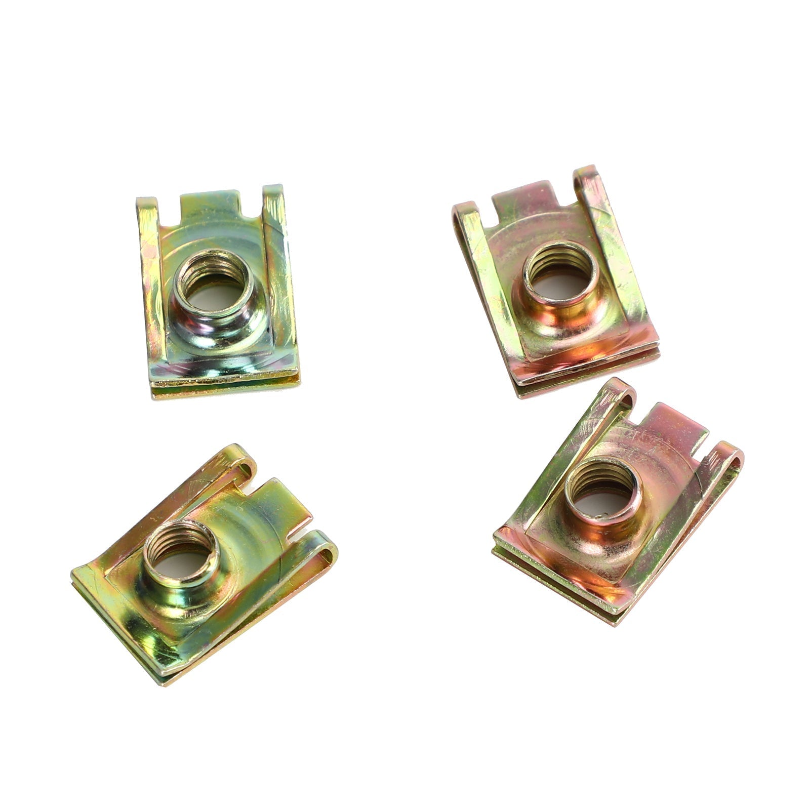 4 sztuki Zestaw śrub i nakrętki blokujące torbę do Glide King Touring 96-19 Ogólne srebrne